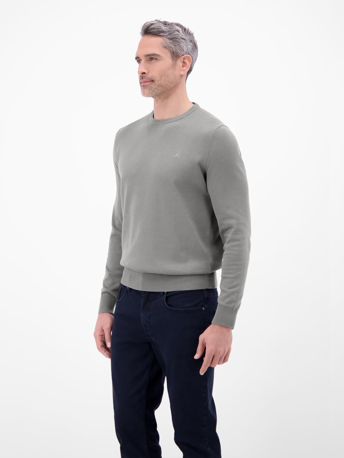 Crewneck Strickpullover - Rundhalspullover