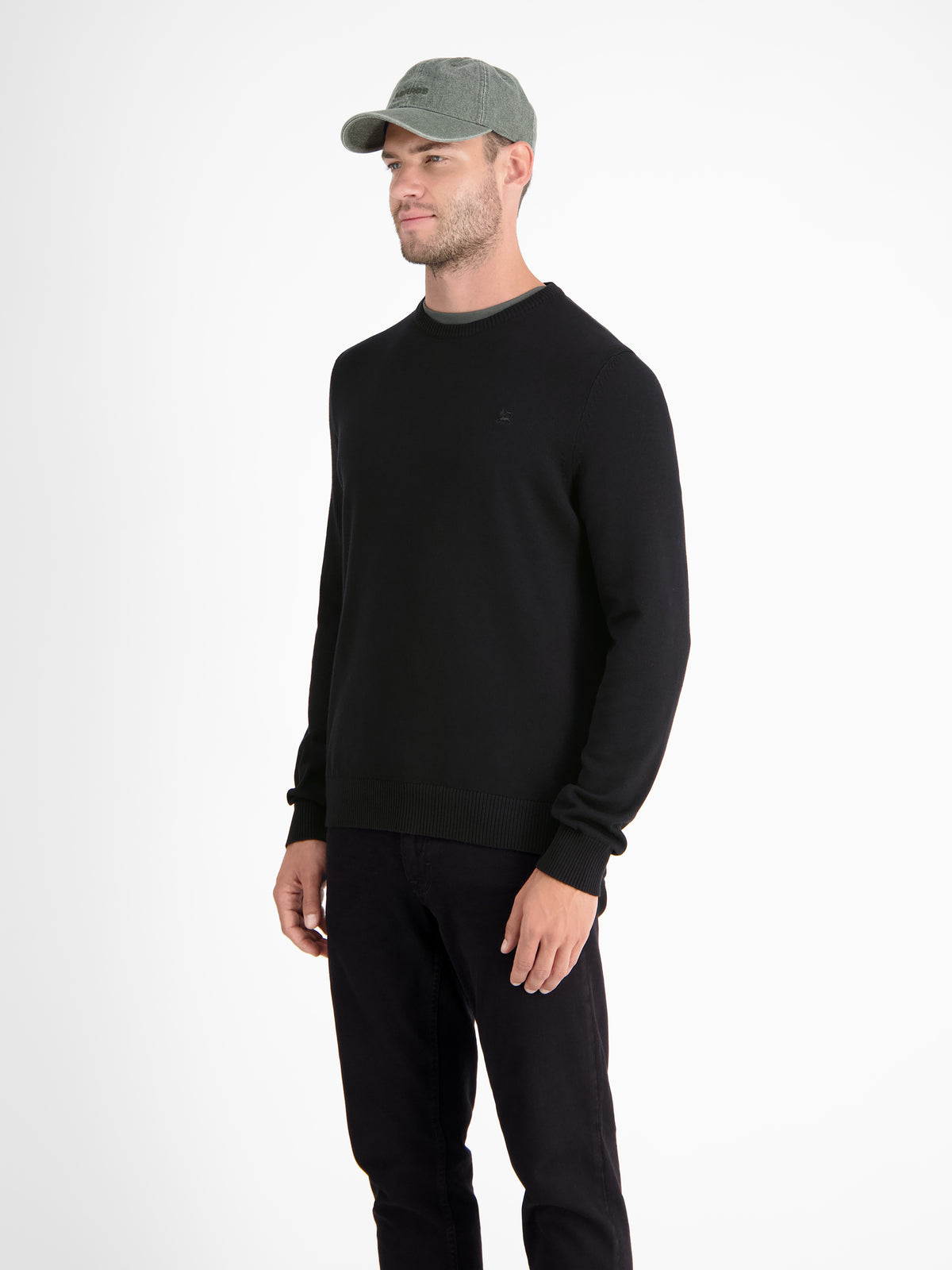 Crewneck Strickpullover - LERROS