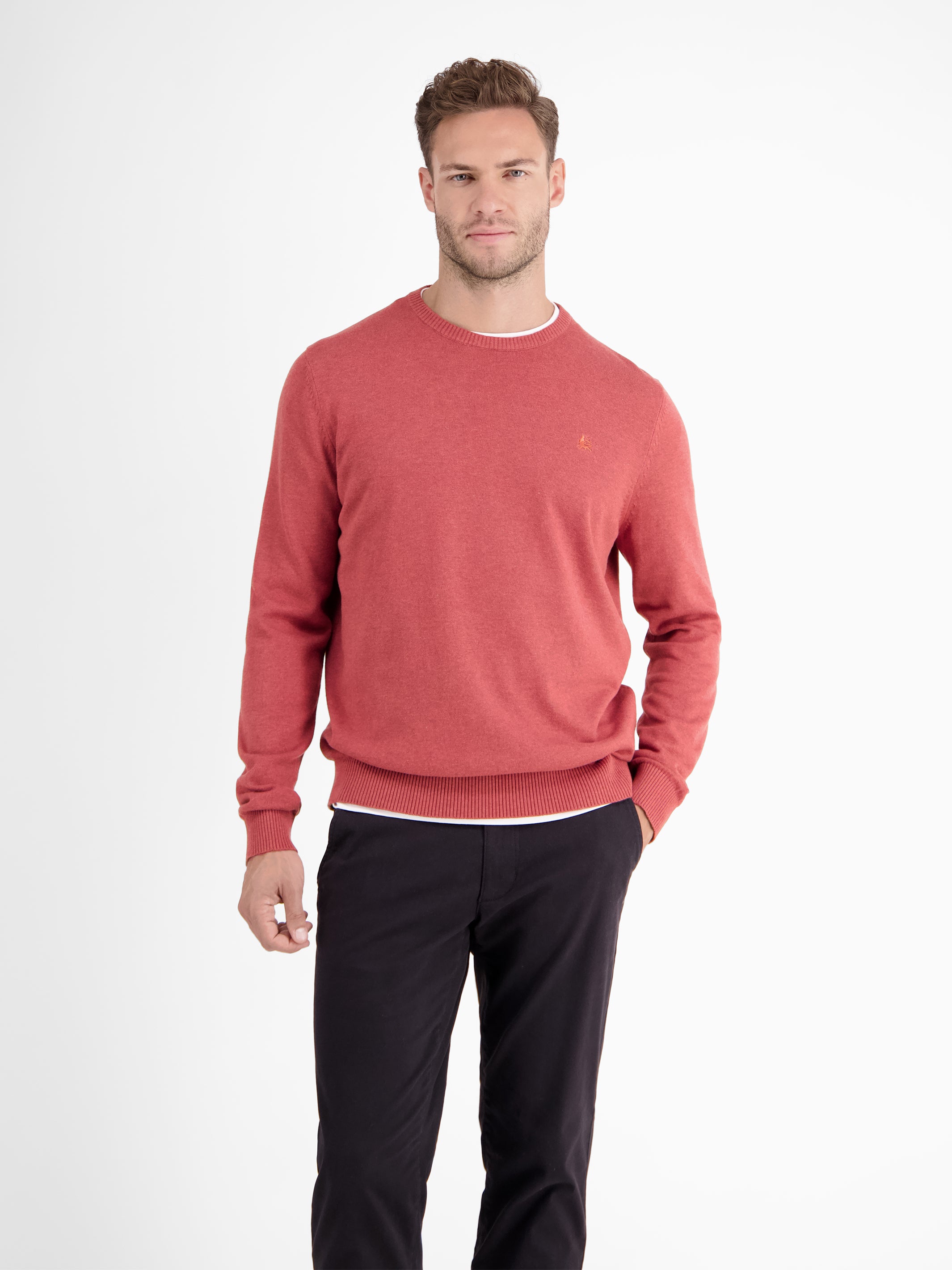 Crewneck Strickpullover - LERROS