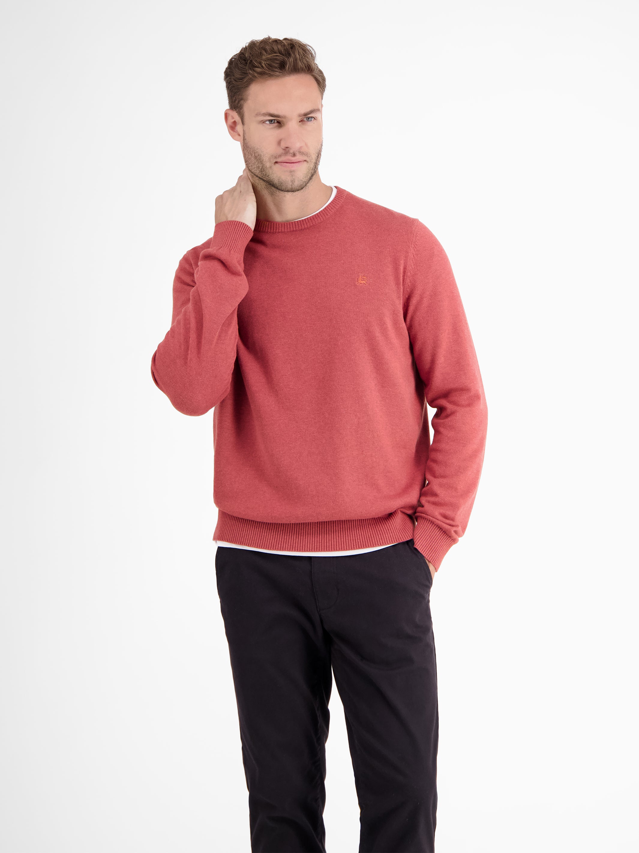 Crewneck Strickpullover - LERROS