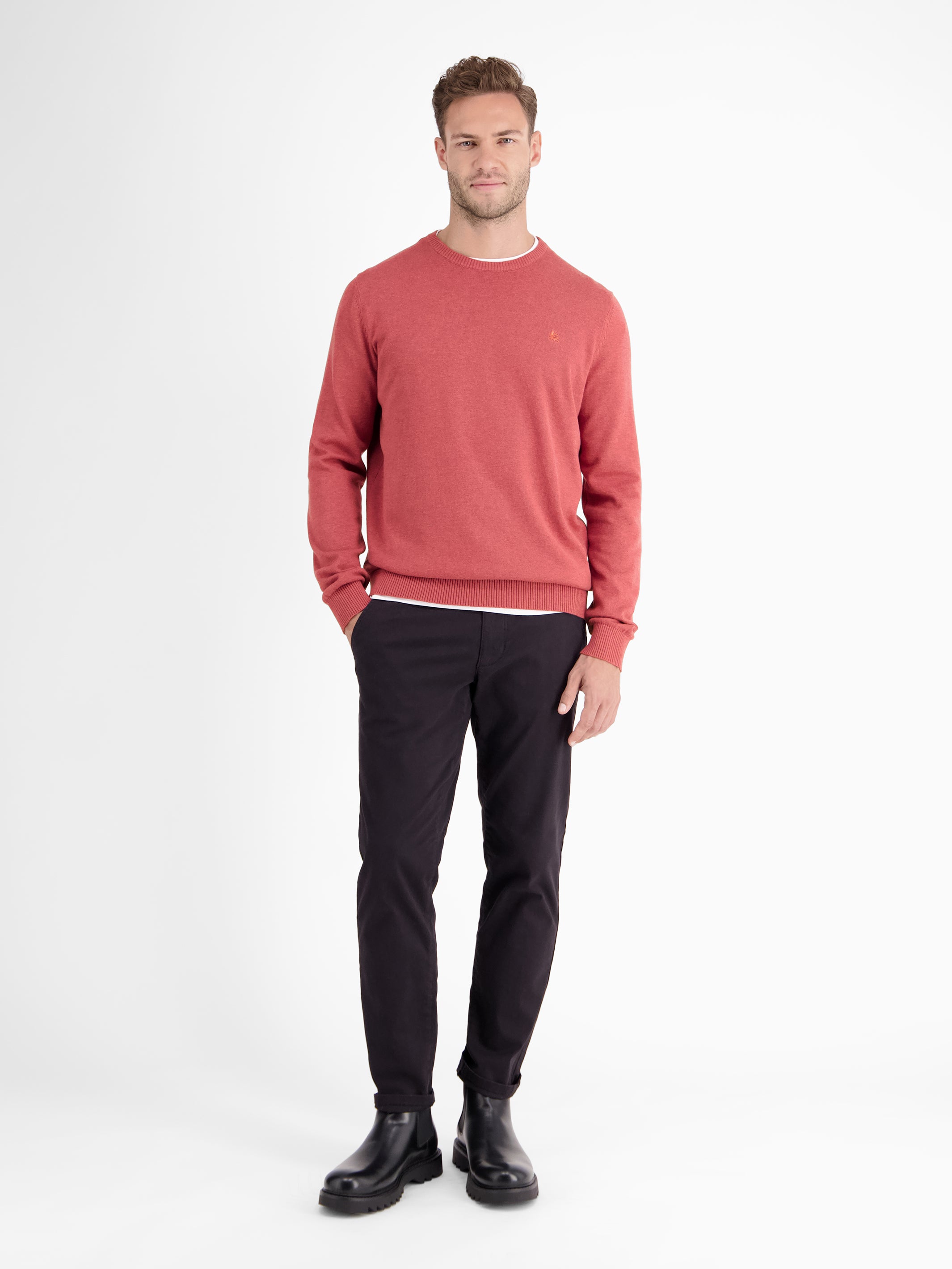 Crewneck Strickpullover - LERROS