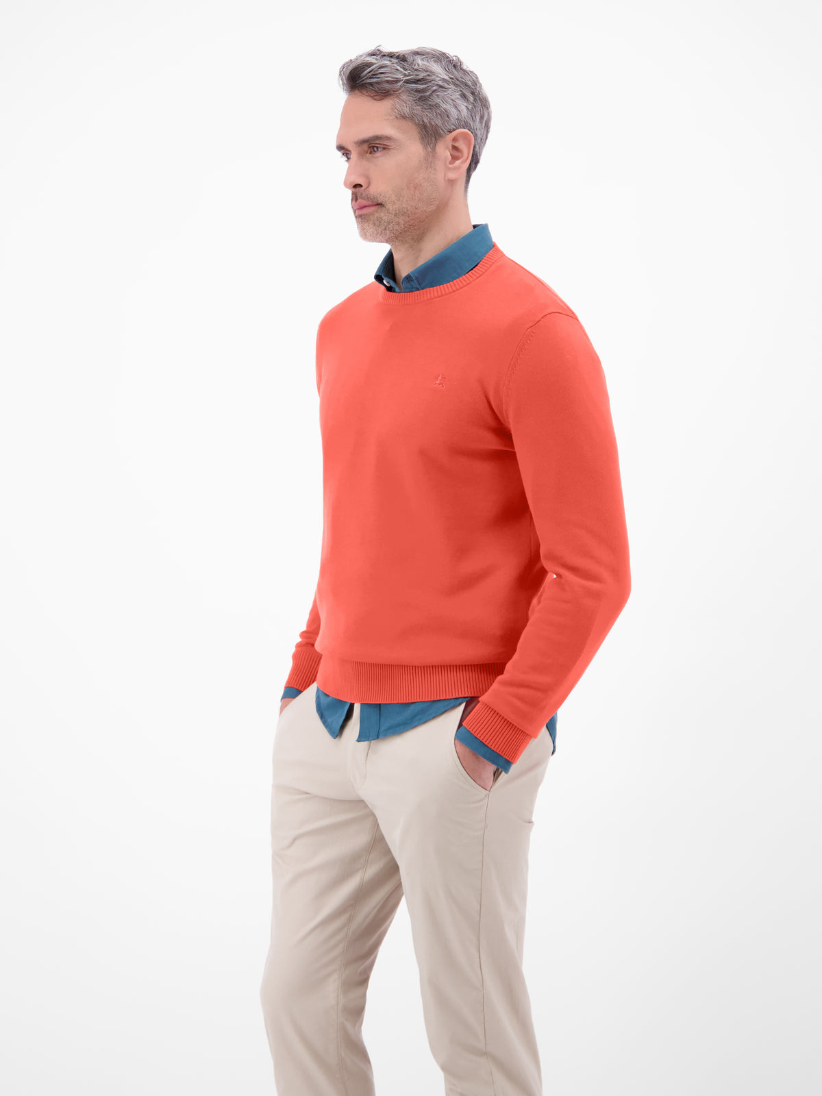 Crewneck Strickpullover - Rundhalspullover