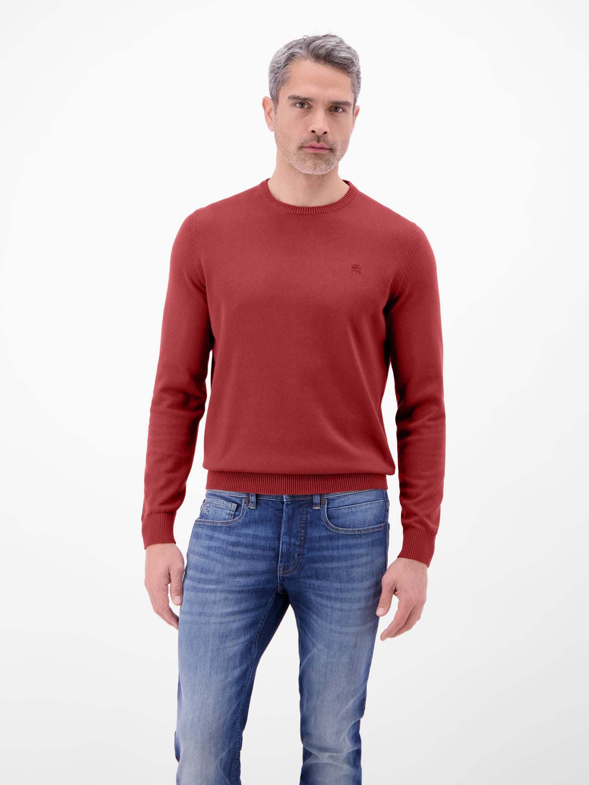 Crewneck Strickpullover - Rundhalspullover