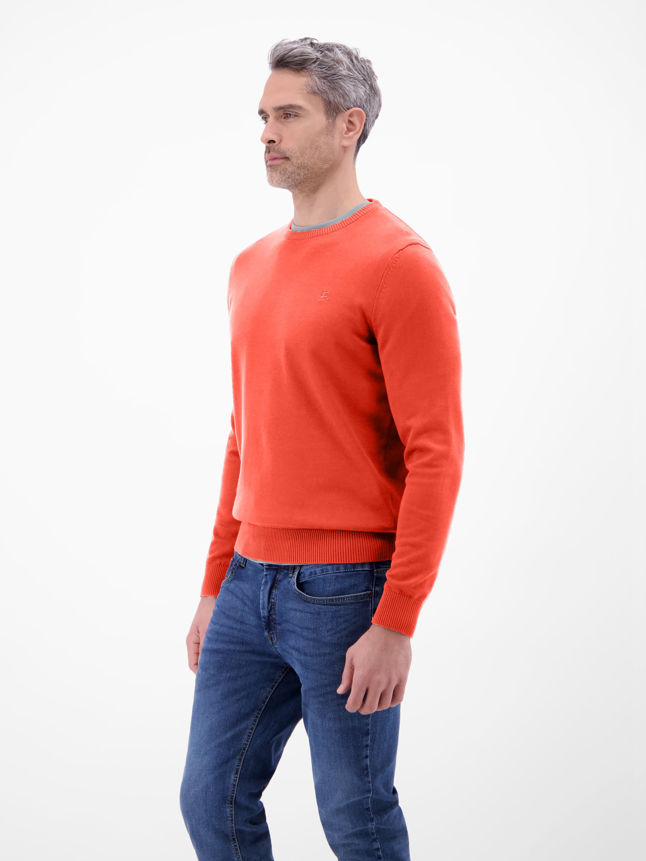 Crewneck Strickpullover - Rundhalspullover