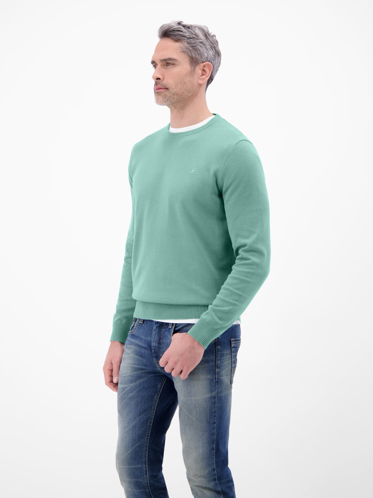 Crewneck Strickpullover - Rundhalspullover