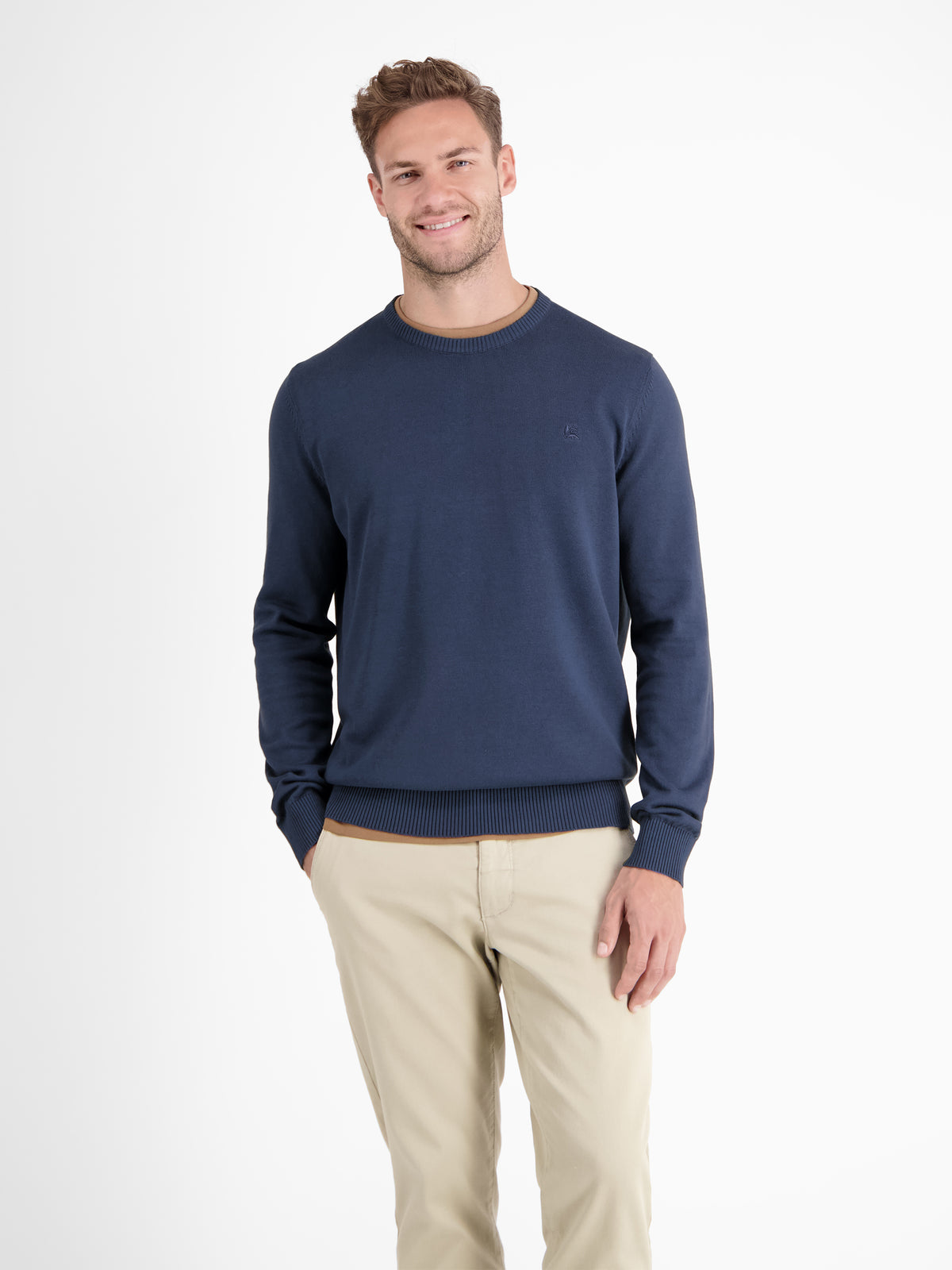 Crewneck Strickpullover - LERROS