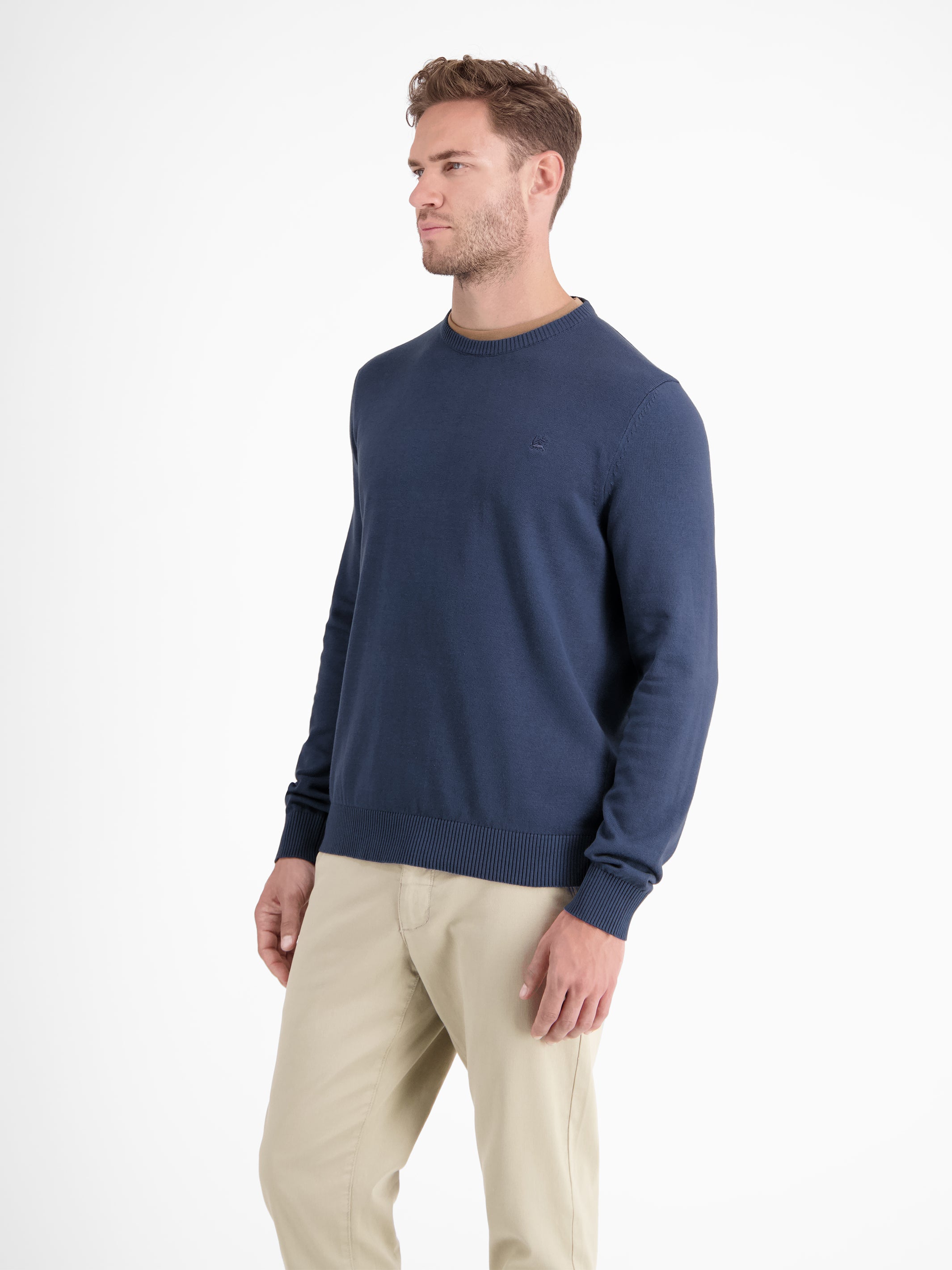 Crewneck Strickpullover - LERROS