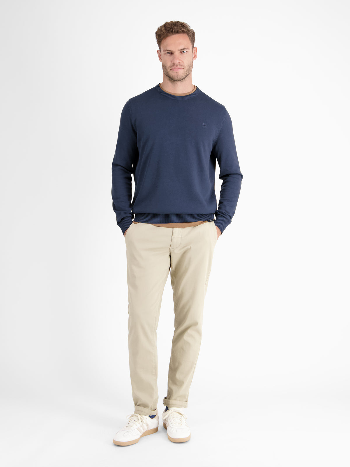 Crewneck Strickpullover - LERROS