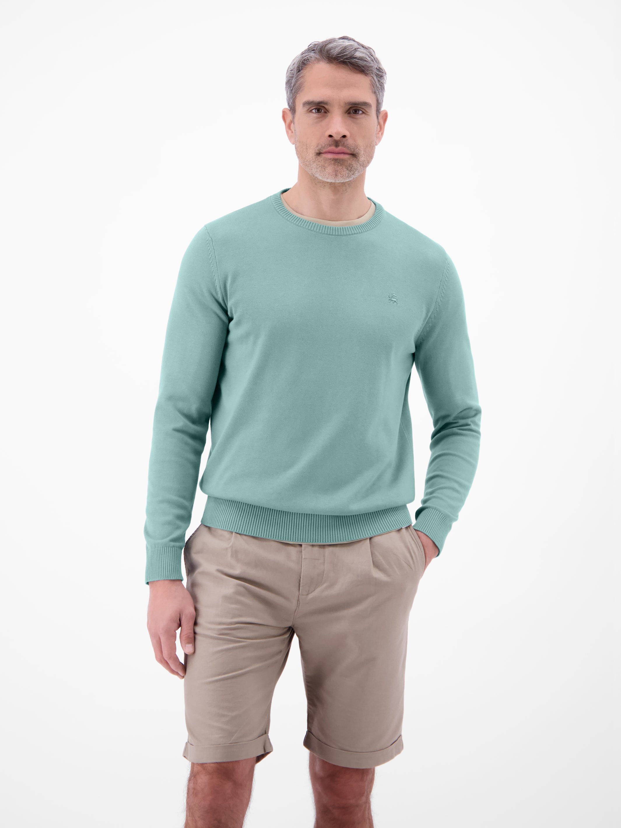 Crewneck Strickpullover - Rundhalspullover