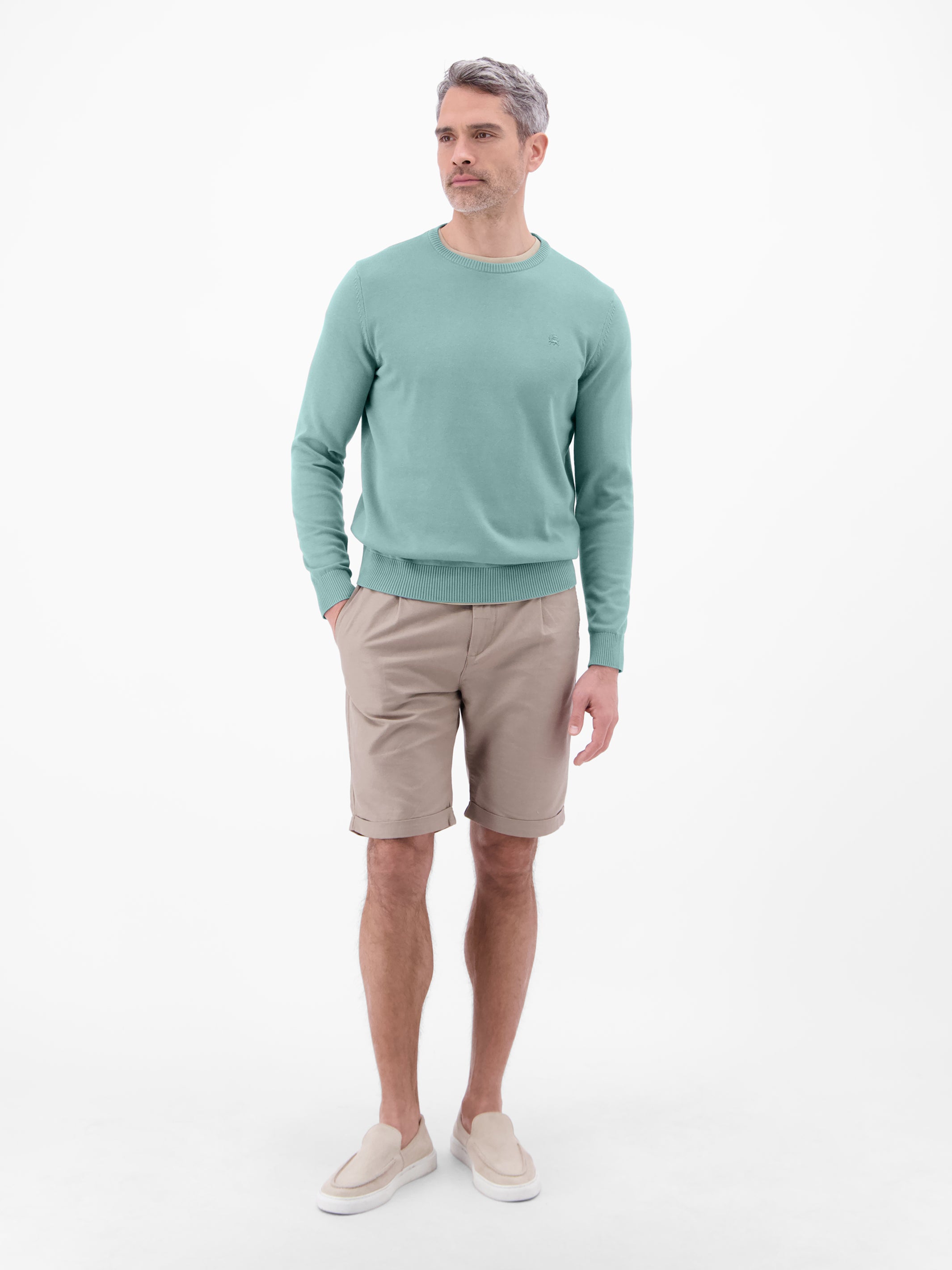 Crewneck Strickpullover - Rundhalspullover