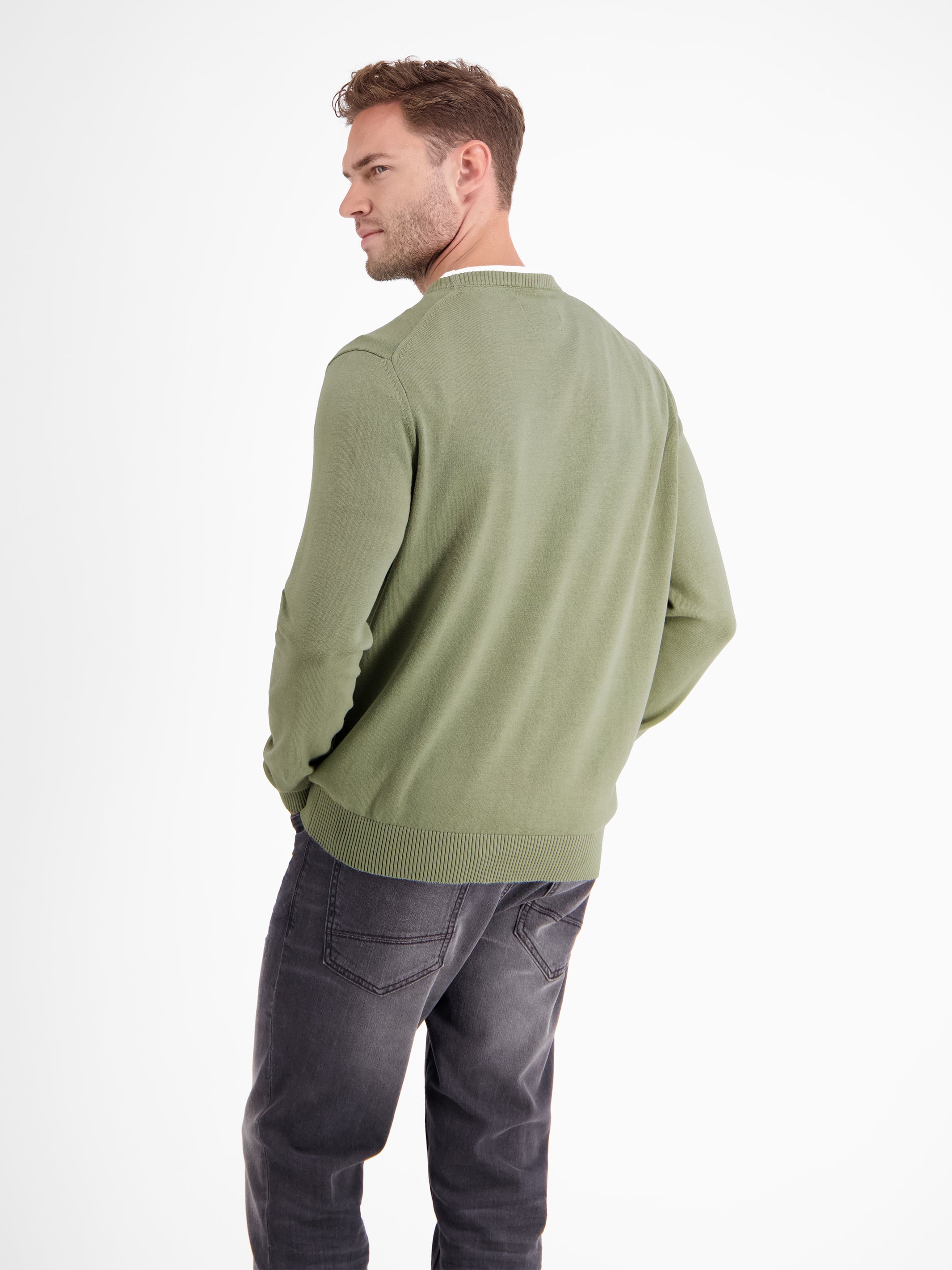 Crewneck Strickpullover - LERROS