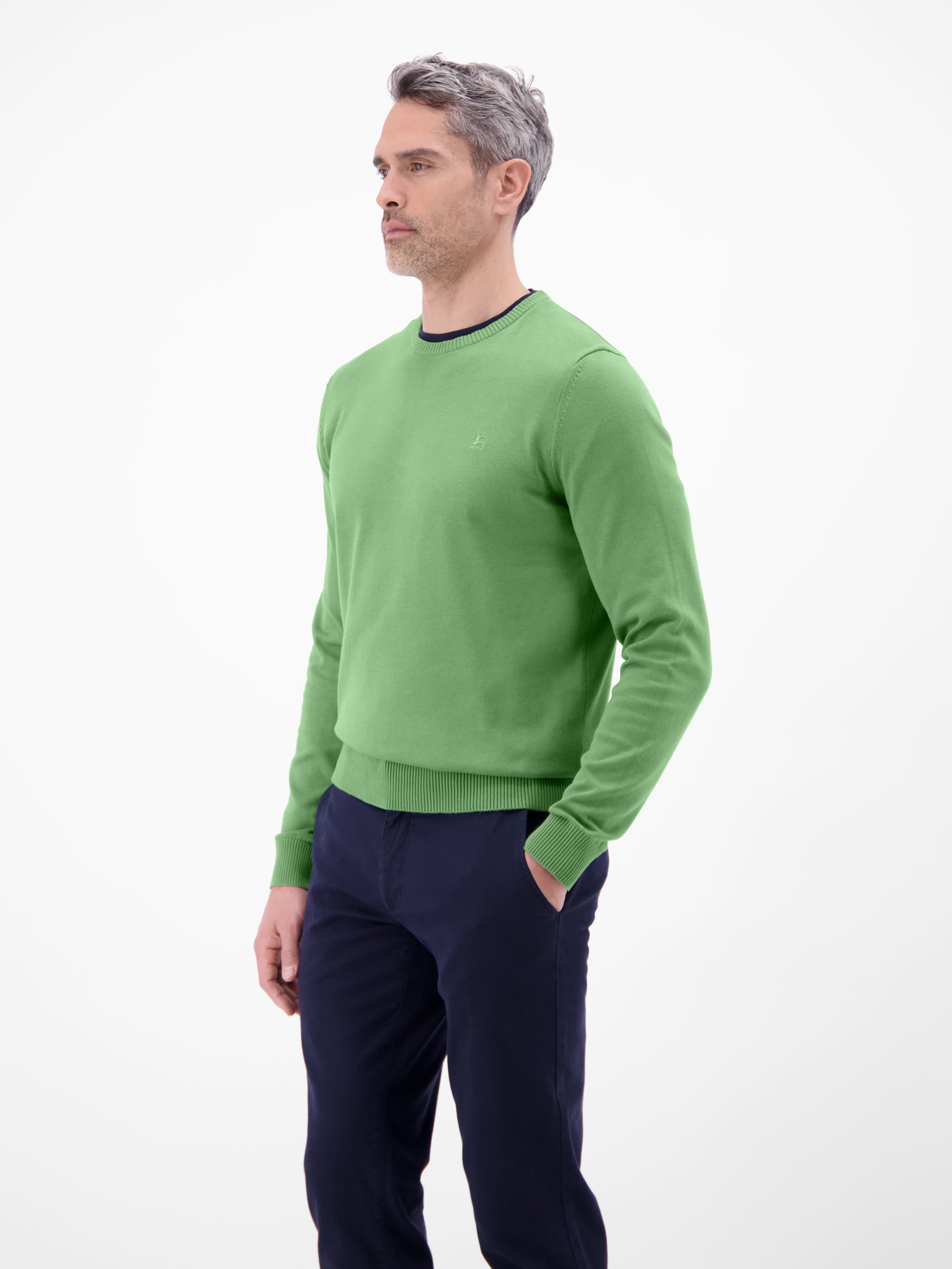 Crewneck Strickpullover - Rundhalspullover