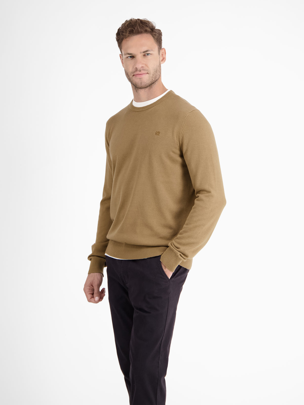 Crewneck Strickpullover - LERROS