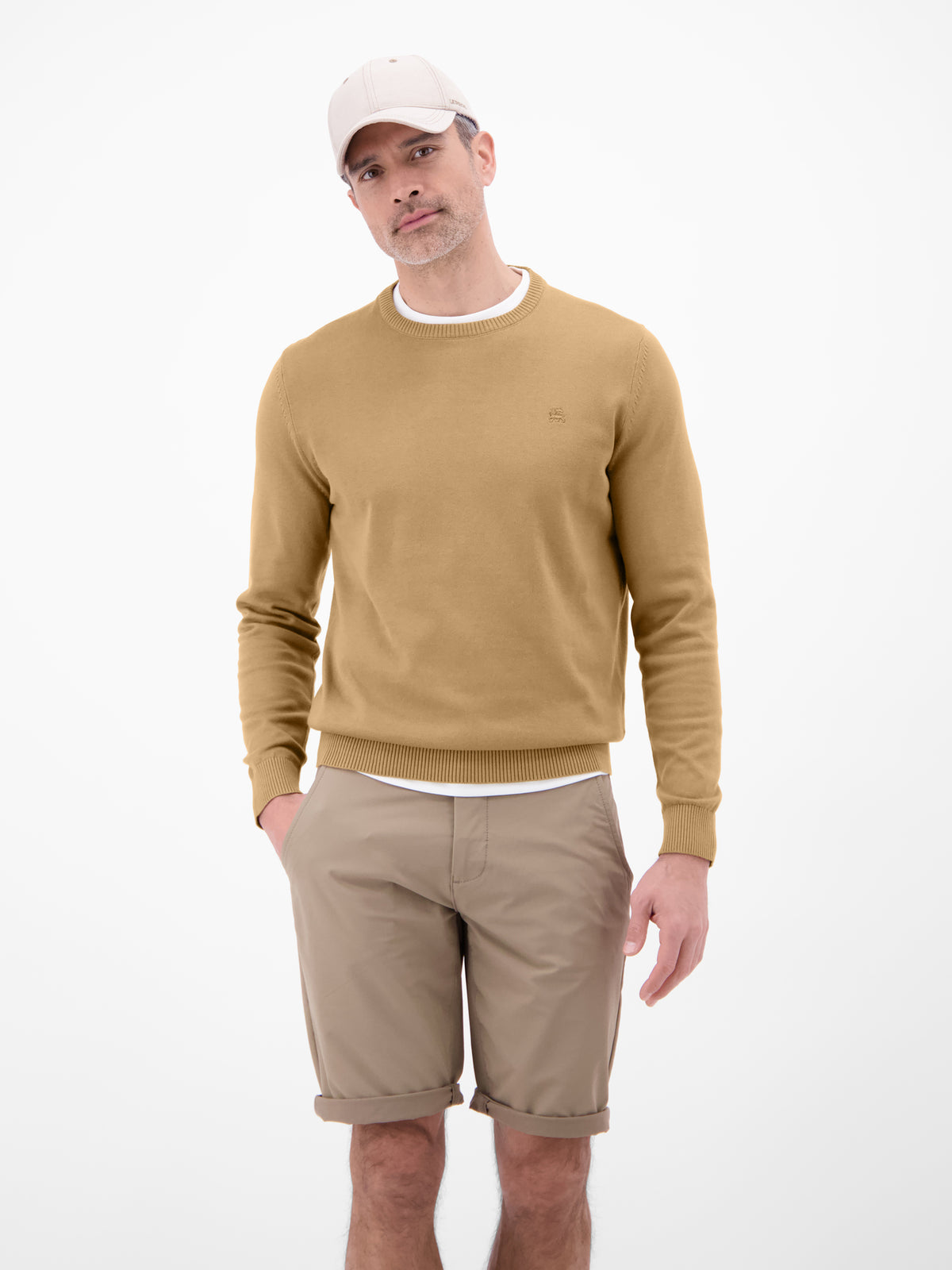 Crewneck Strickpullover - Rundhalspullover