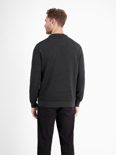 Strickpullover aus  Schurwoll-Kaschmir-Mix, stilvoll und entspannt - LERROS