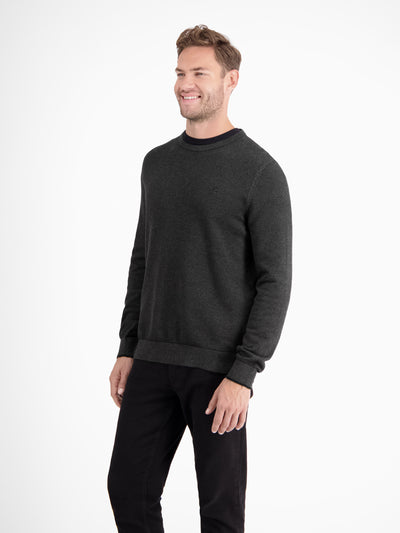 Strickpullover aus  Schurwoll-Kaschmir-Mix, stilvoll und entspannt - LERROS