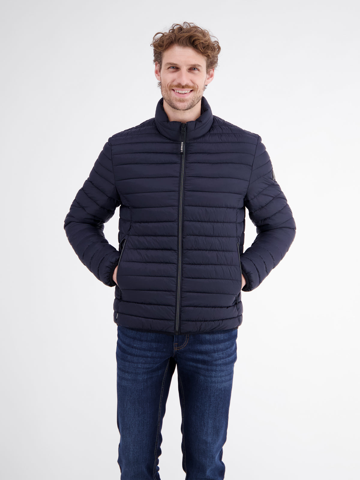 Leichter Blouson in Steppoptik aus robustem Nylon