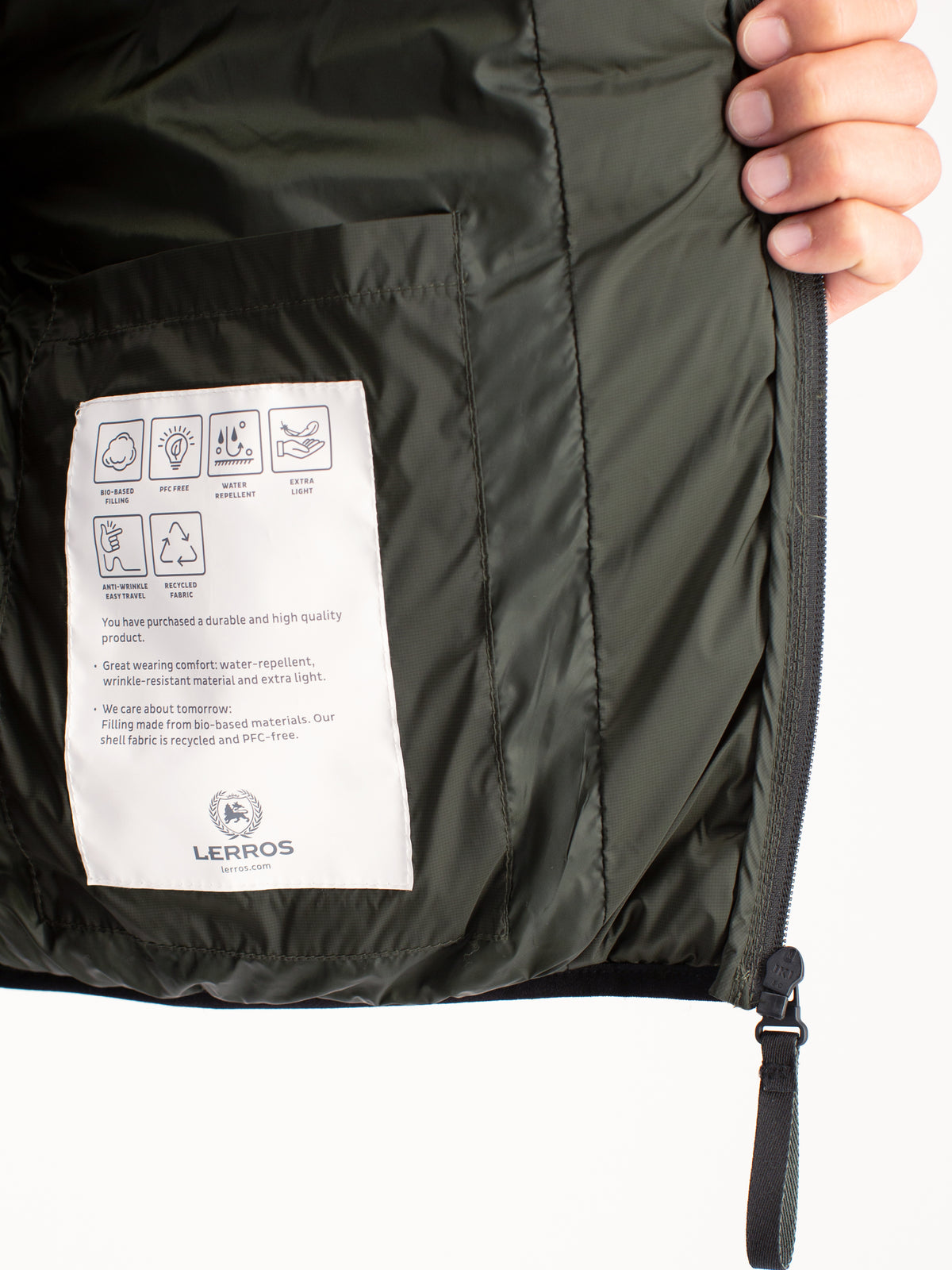 Leichter Blouson in Steppoptik aus robustem Nylon