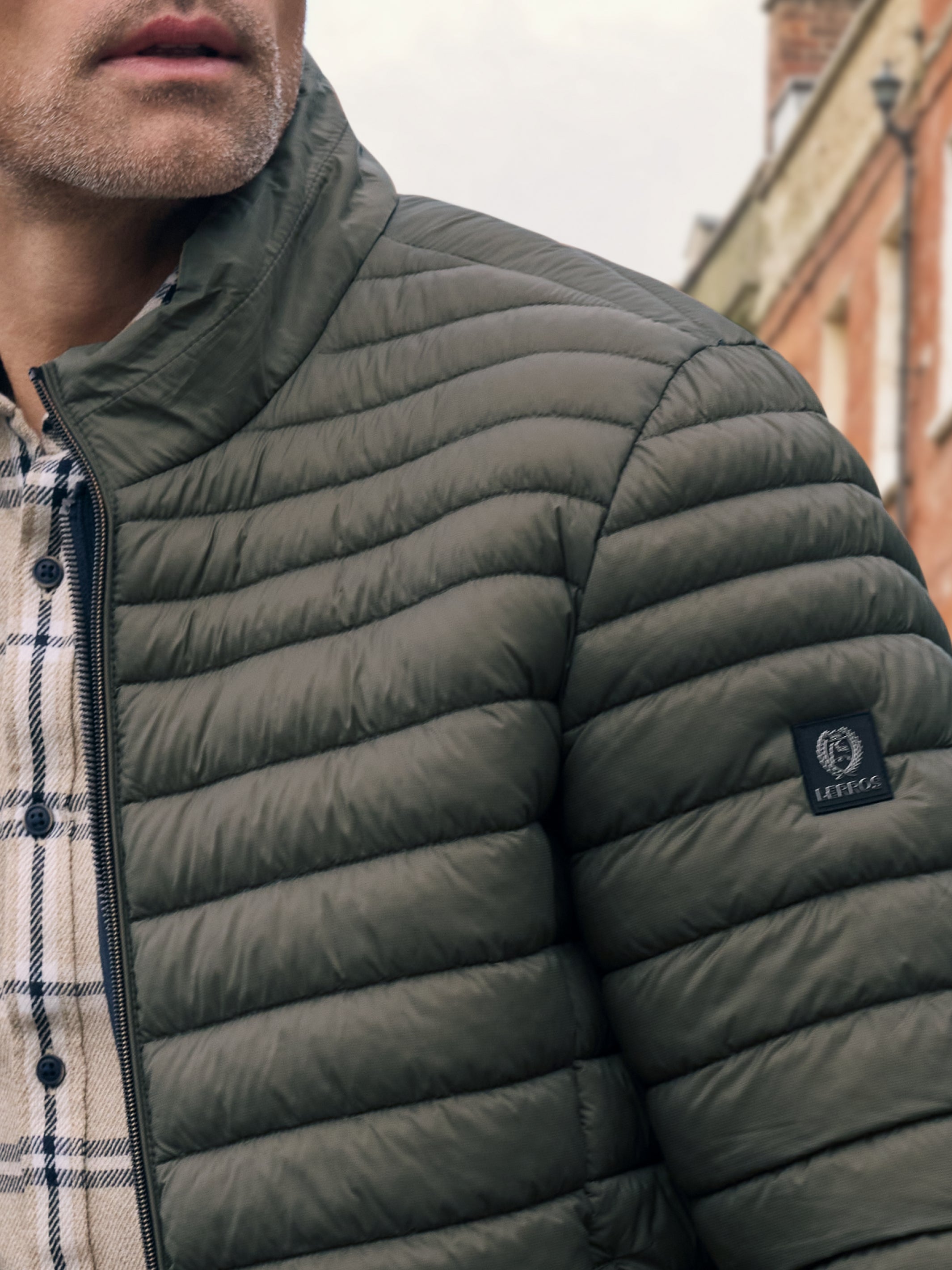 Leichter Blouson in Steppoptik aus robustem Nylon