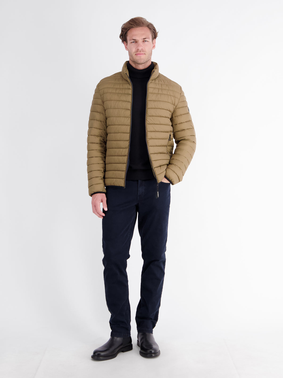 Leichter Blouson in Steppoptik aus robustem Nylon