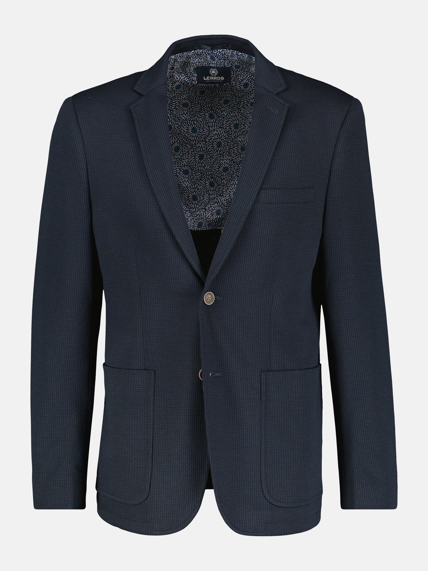 Jerseyblazer mit Strickoptik | in Kurzgröße bis 6XL - 