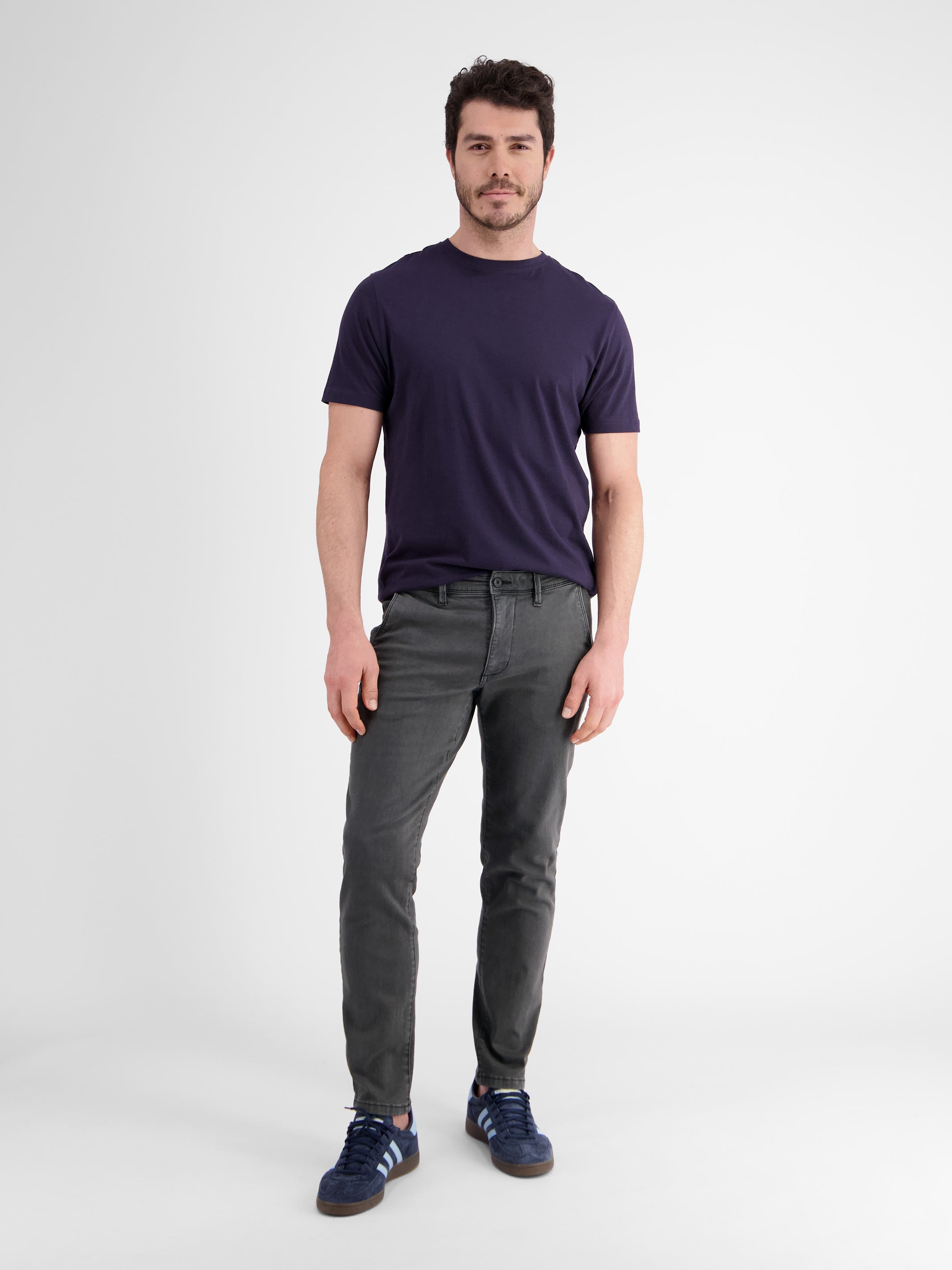 Chino in softer Hyperflex-Stretchqualität - LERROS