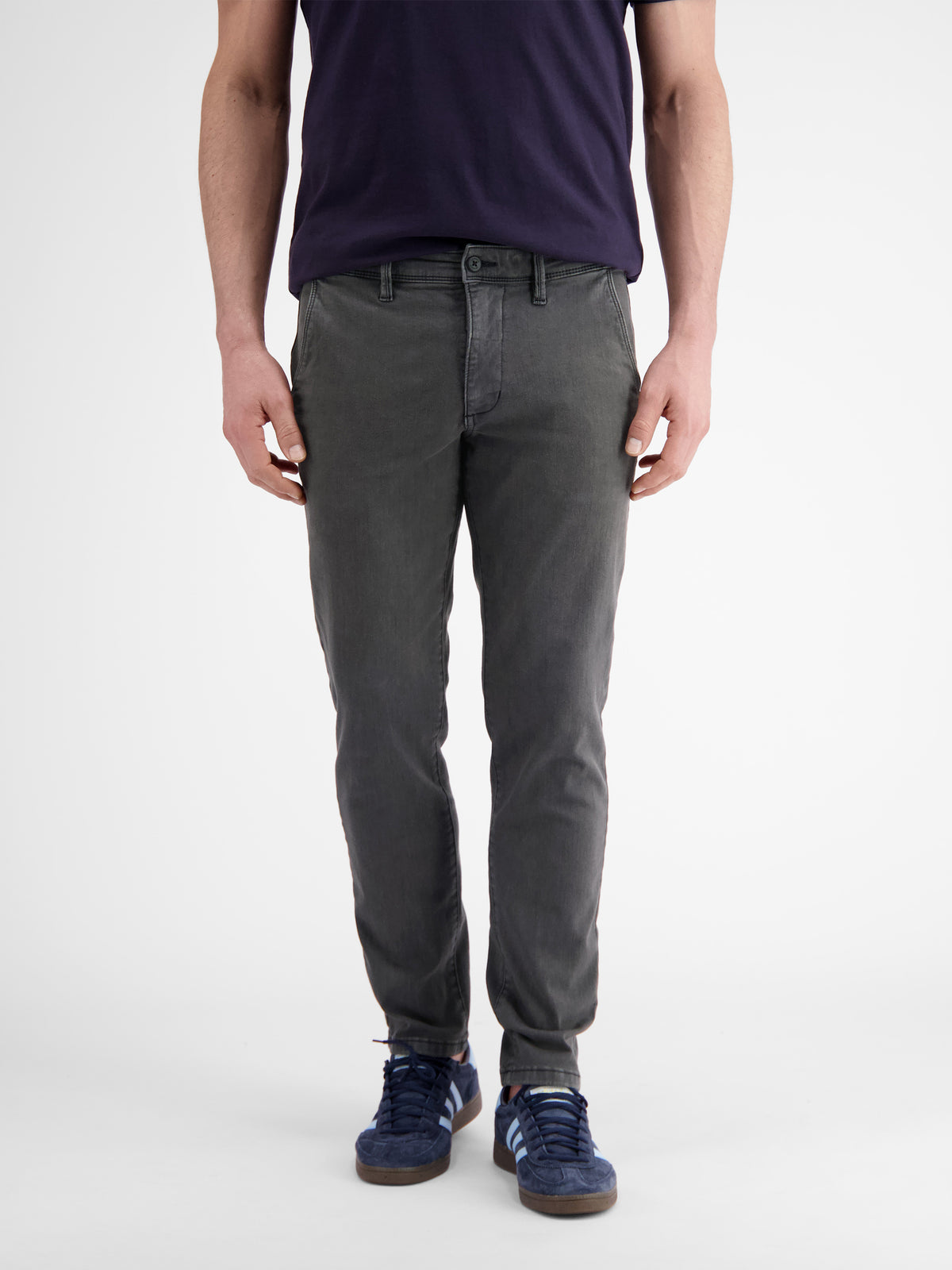 Chino in softer Hyperflex-Stretchqualität - LERROS