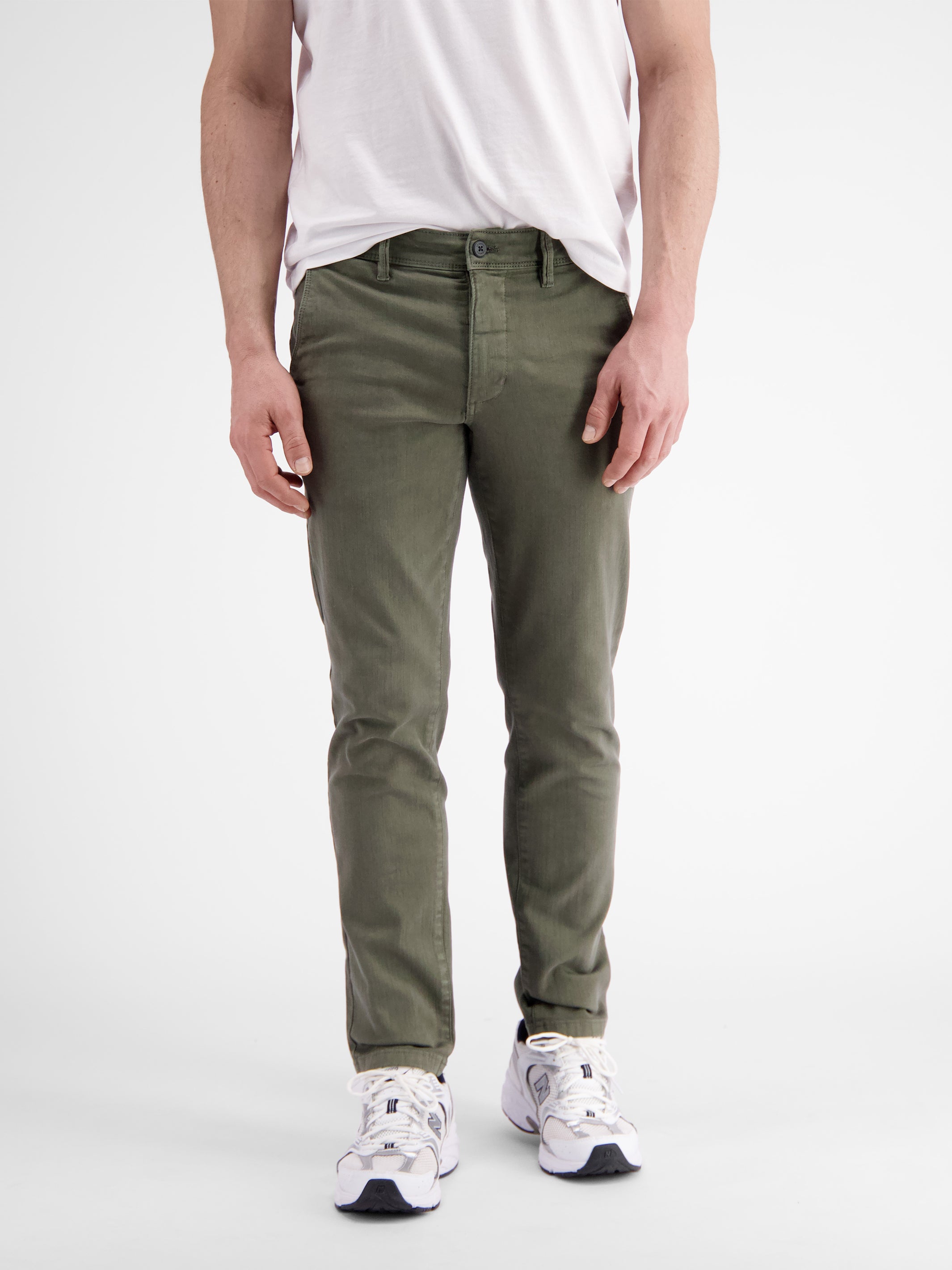 Chino in softer Hyperflex-Stretchqualität - LERROS