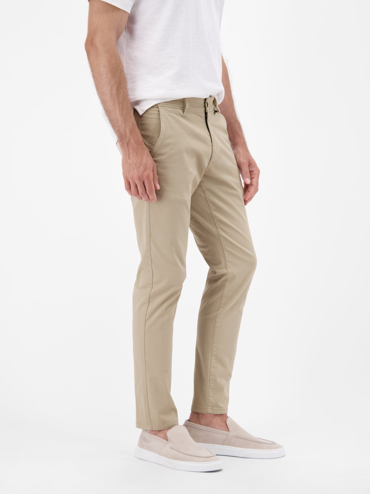 Basic Chino in Strukturqualität, SLIM FIT - LERROS