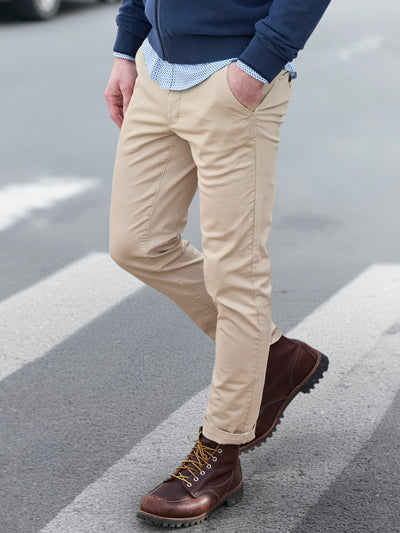 Basic Chino in Strukturqualität, SLIM FIT - LERROS