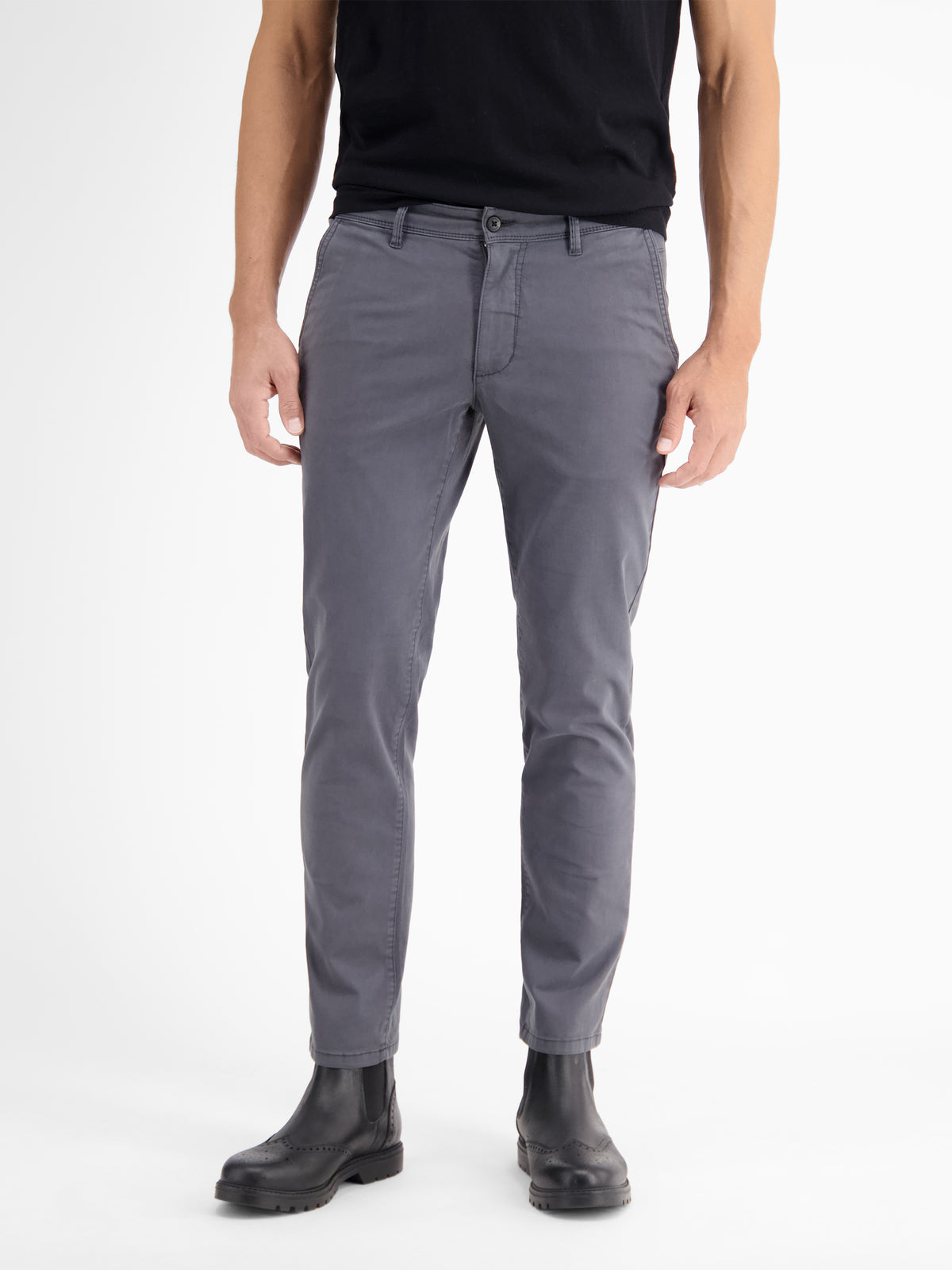 Basic Chino in Strukturqualität, SLIM FIT - LERROS