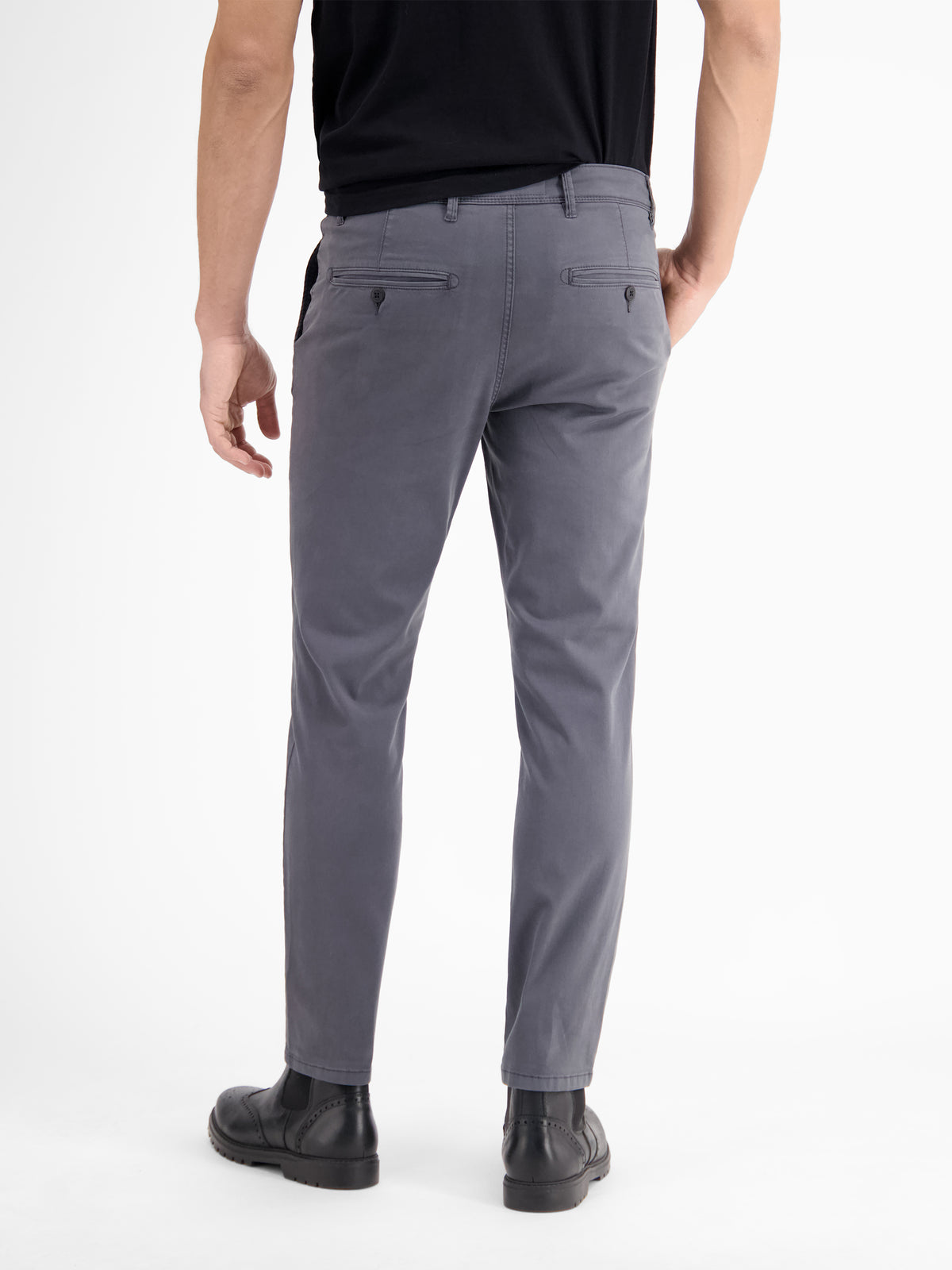 Basic Chino in Strukturqualität, SLIM FIT - LERROS