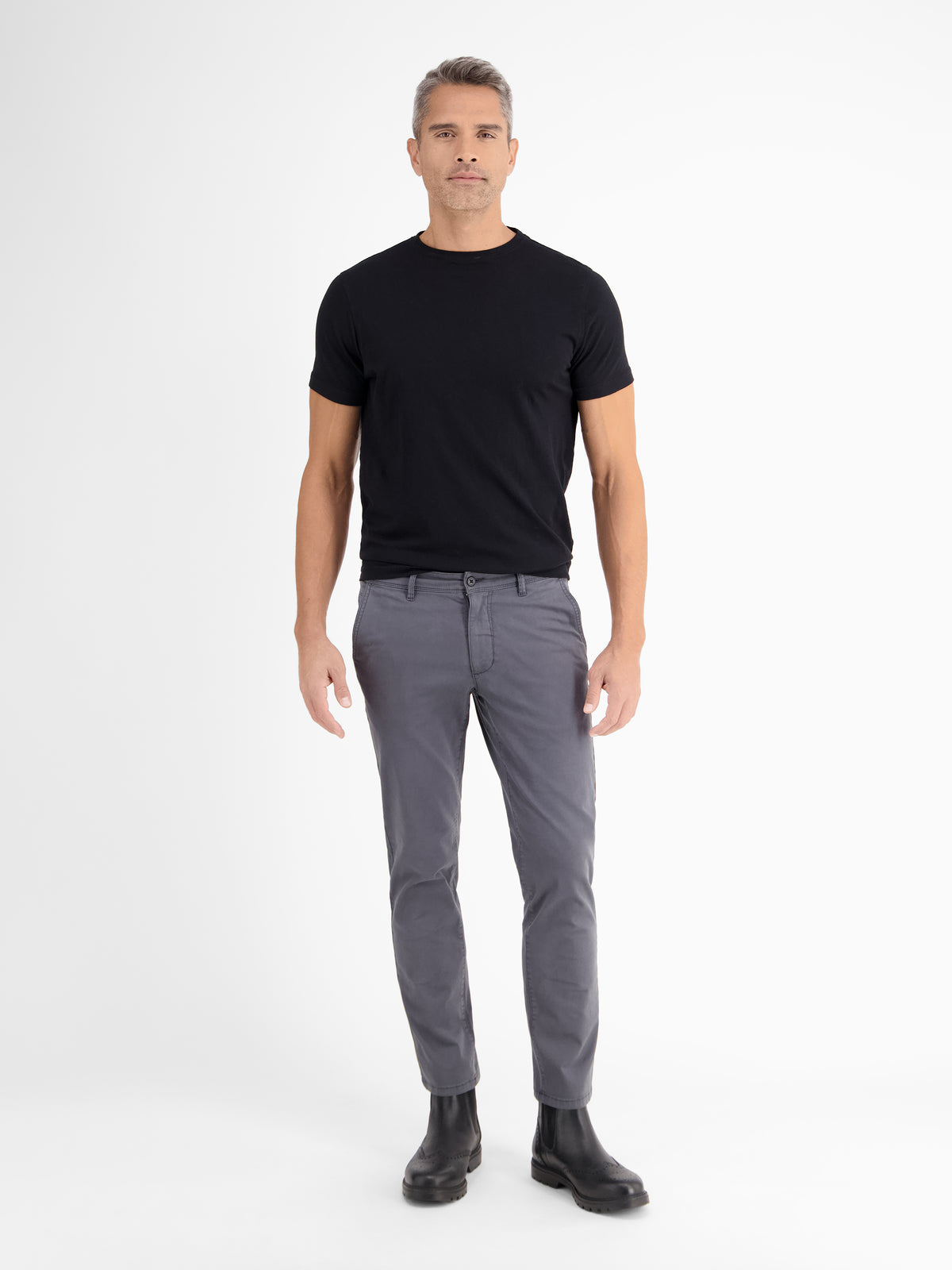 Basic Chino in Strukturqualität, SLIM FIT - LERROS