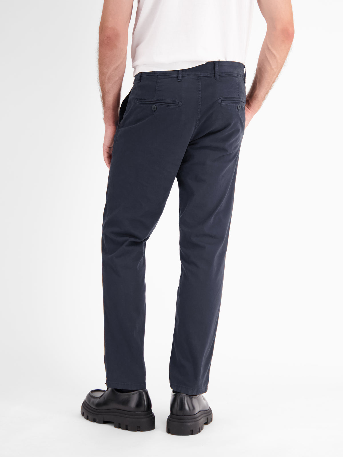 Basic Chino in Strukturqualität, SLIM FIT - LERROS