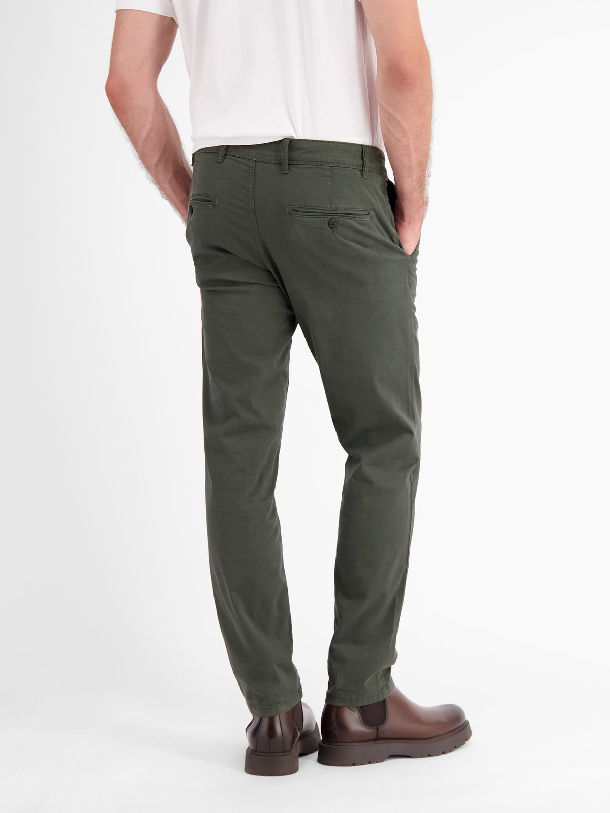 Basic Chino in Strukturqualität, SLIM FIT - LERROS