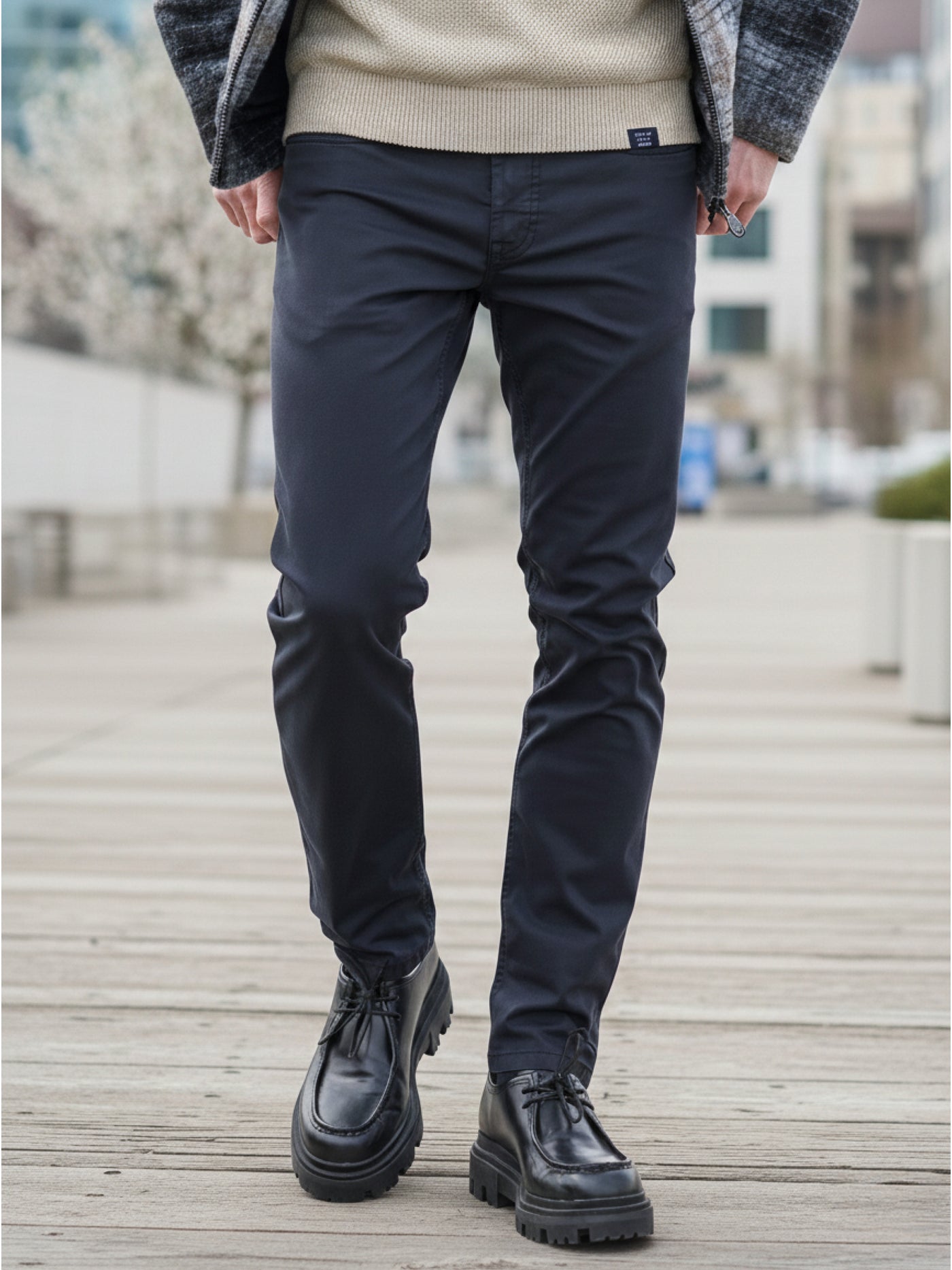 Moderne 5-Pocket Hose - Jeans