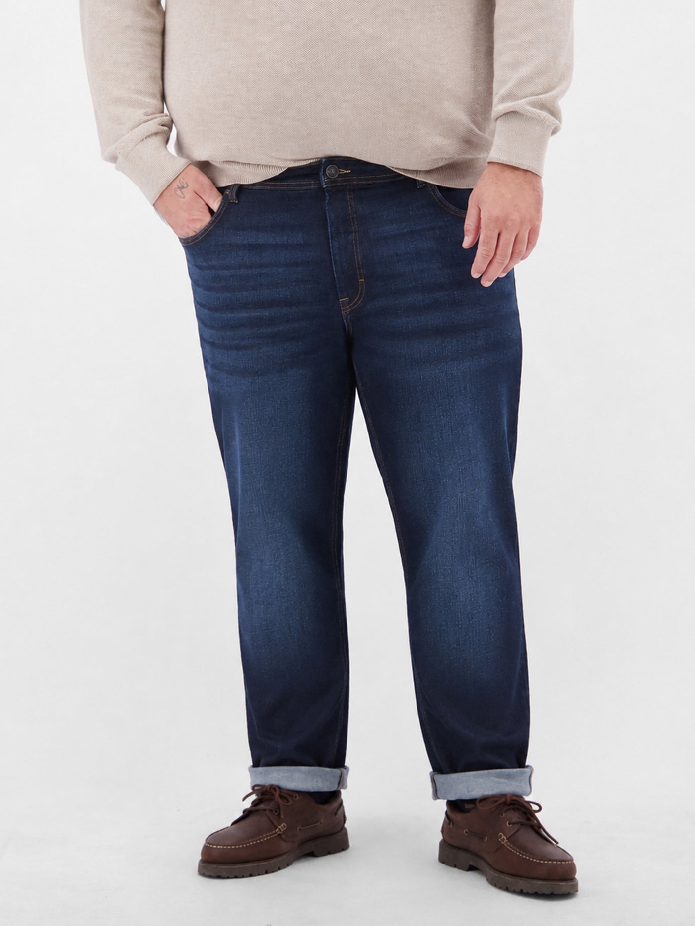 Modern RELAXED FIT BAXTER 5-pocket jeans, plus sizes