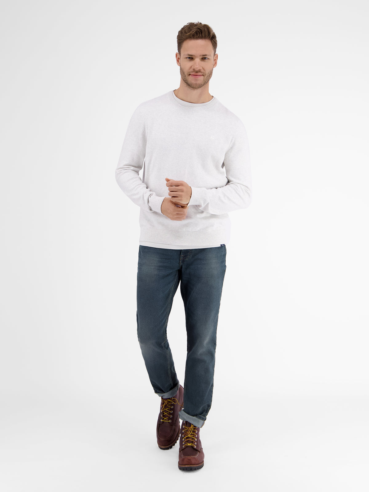 BAXTER 5-Pocket Stretch-Denim, RELAXED FIT - LERROS