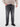 Schwarze Used Look 5-Pocket BAXTER Jeans, große Größen