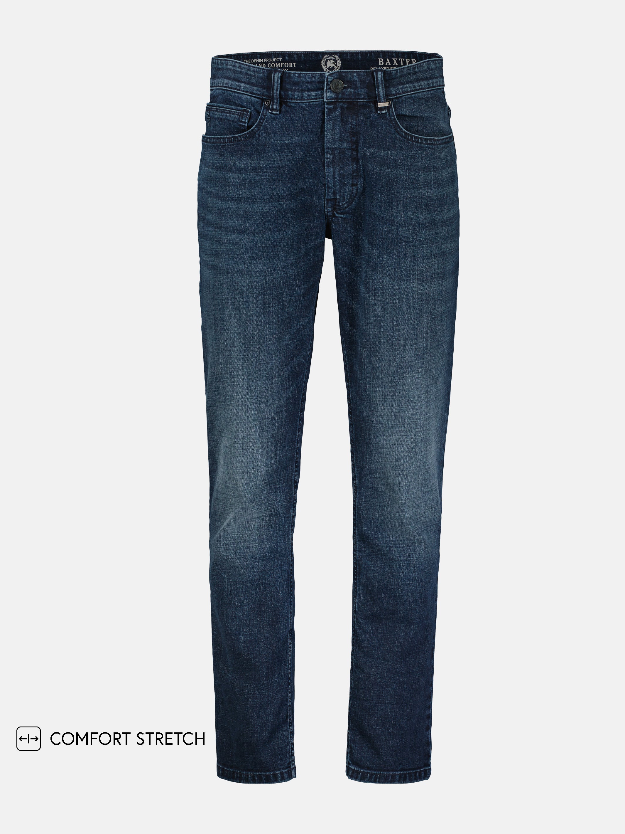 BAXTER Herrenjeans, 5-Pocket-Style, RELAXED FIT, Gerader Beinverlauf - LERROS