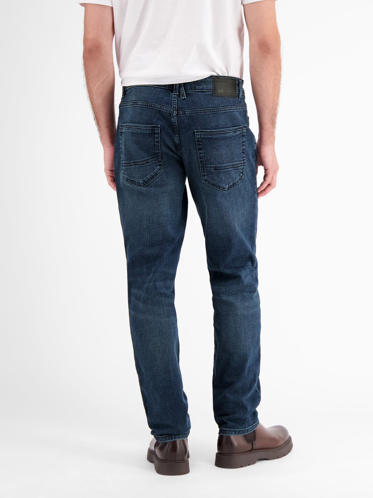 BAXTER Herrenjeans, 5-Pocket-Style, RELAXED FIT, Gerader Beinverlauf - LERROS