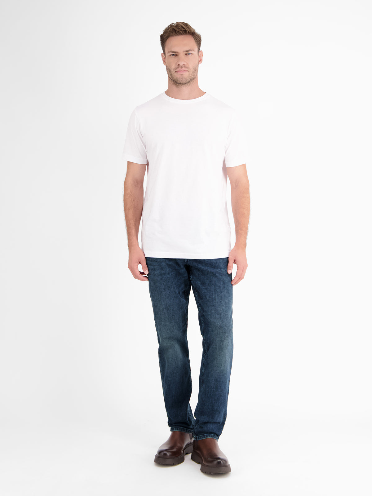 BAXTER Herrenjeans, 5-Pocket-Style, RELAXED FIT, Gerader Beinverlauf - LERROS