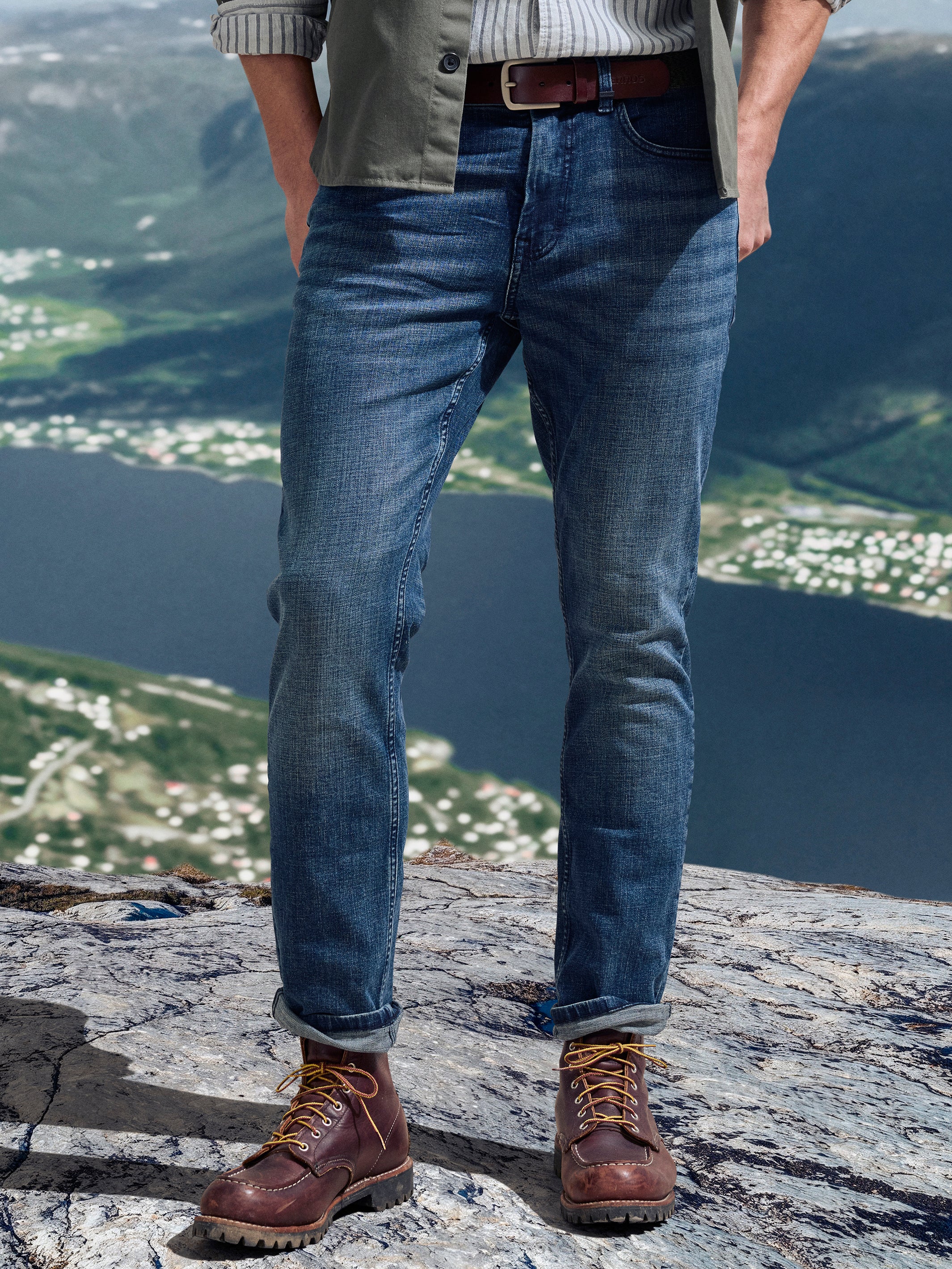 BAXTER Herrenjeans, 5-Pocket-Style, RELAXED FIT, Gerader Beinverlauf - LERROS
