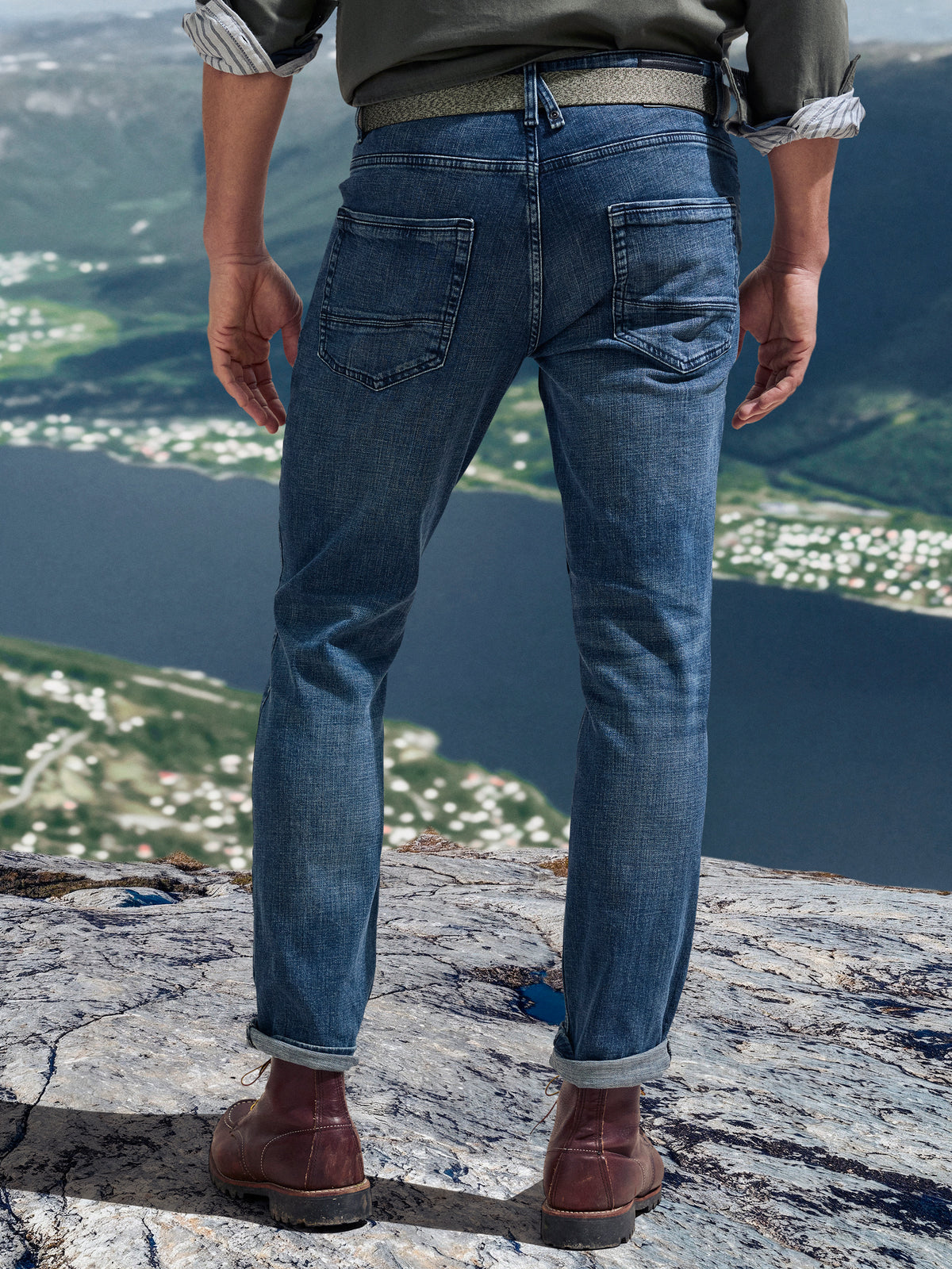 BAXTER Herrenjeans, 5-Pocket-Style, RELAXED FIT, Gerader Beinverlauf - LERROS