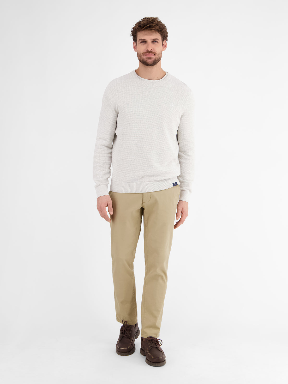 Chino mit Stretchanteil, Comfort Fit - LERROS