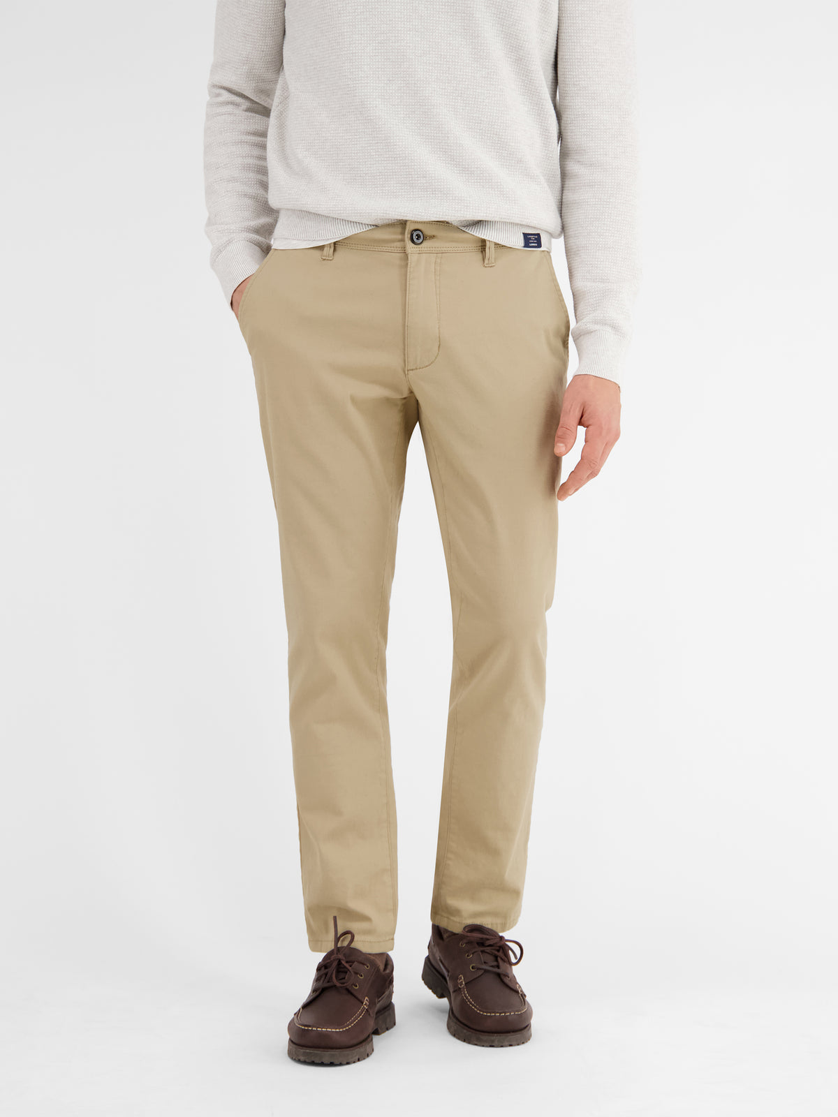 Chino mit Stretchanteil, Comfort Fit - LERROS
