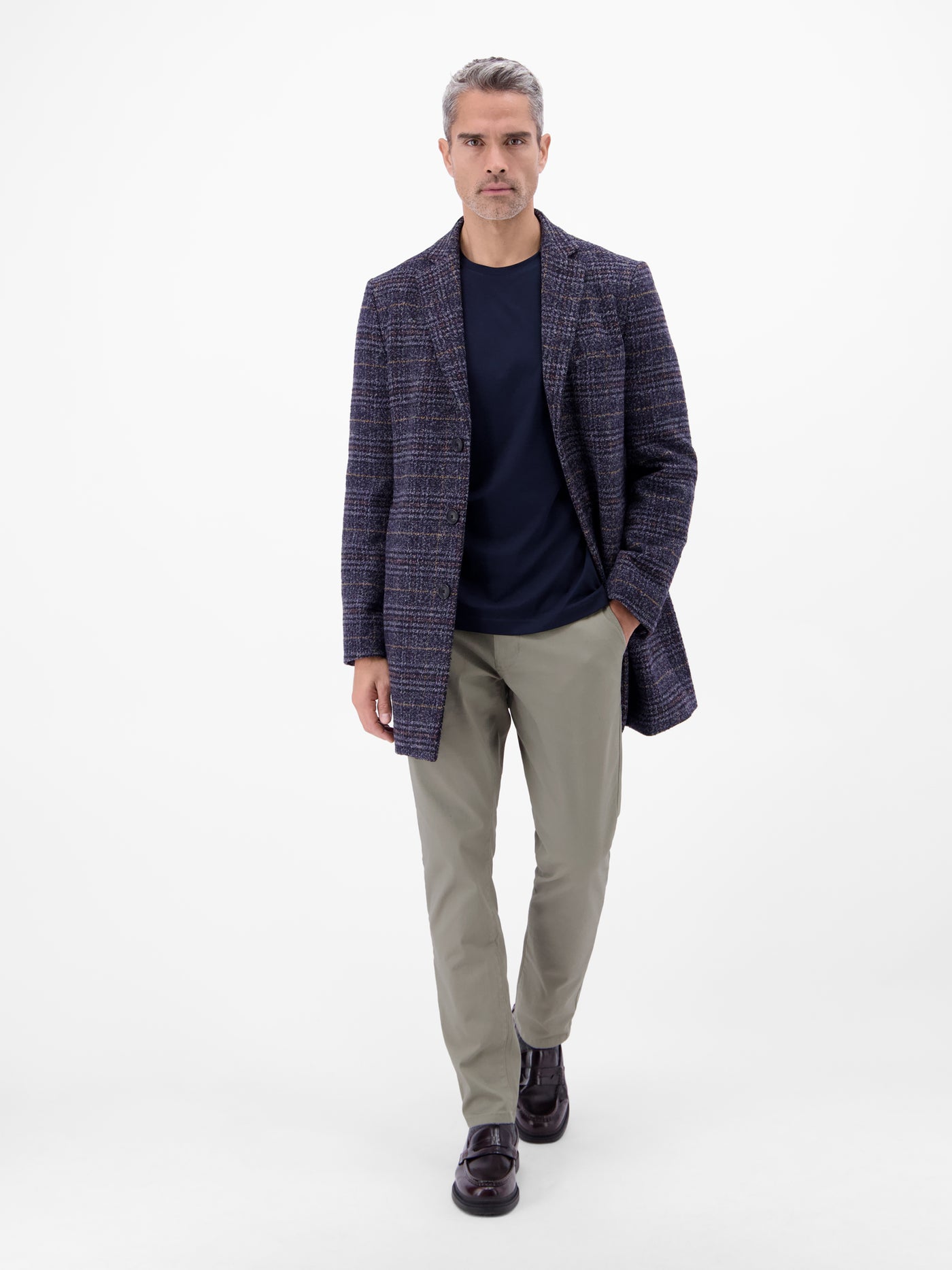 Chino mit Stretchanteil, Comfort Fit - LERROS