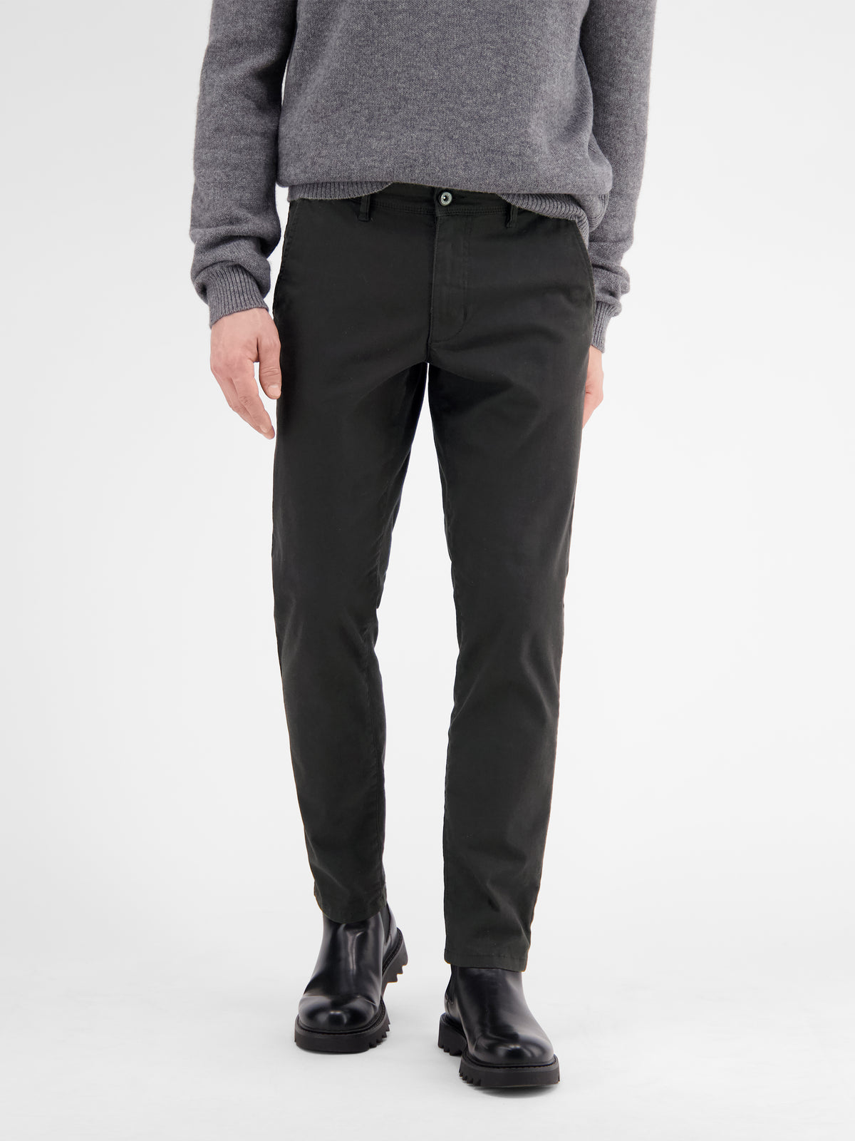 Chino mit Stretchanteil, Comfort Fit - LERROS