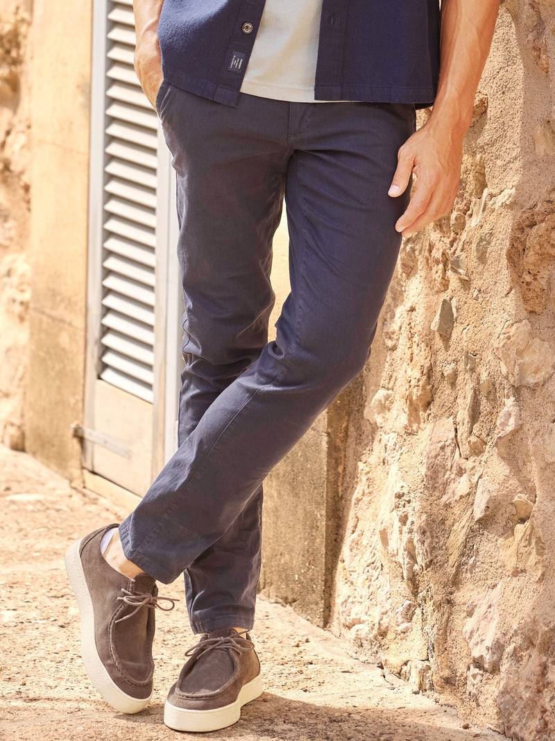 Chino mit Stretchanteil, Comfort Fit - Chinohosen