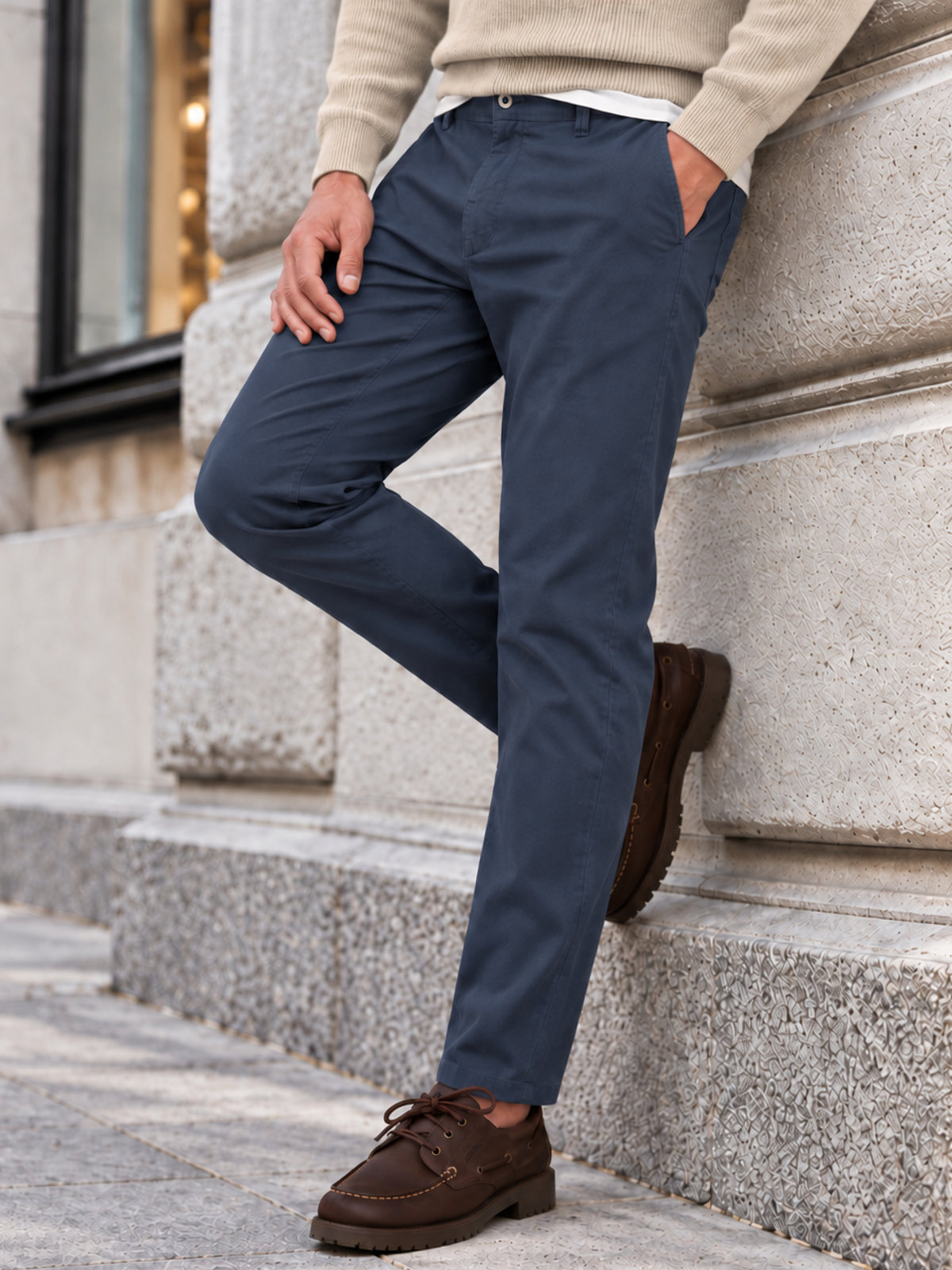 Stretch-Chino für Business & Freizeit